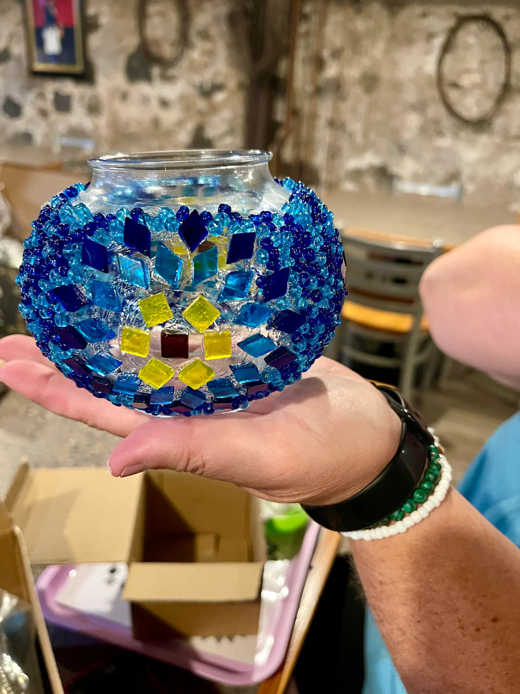 05/14/25 6:00pm Mosaic Lamp Workshop