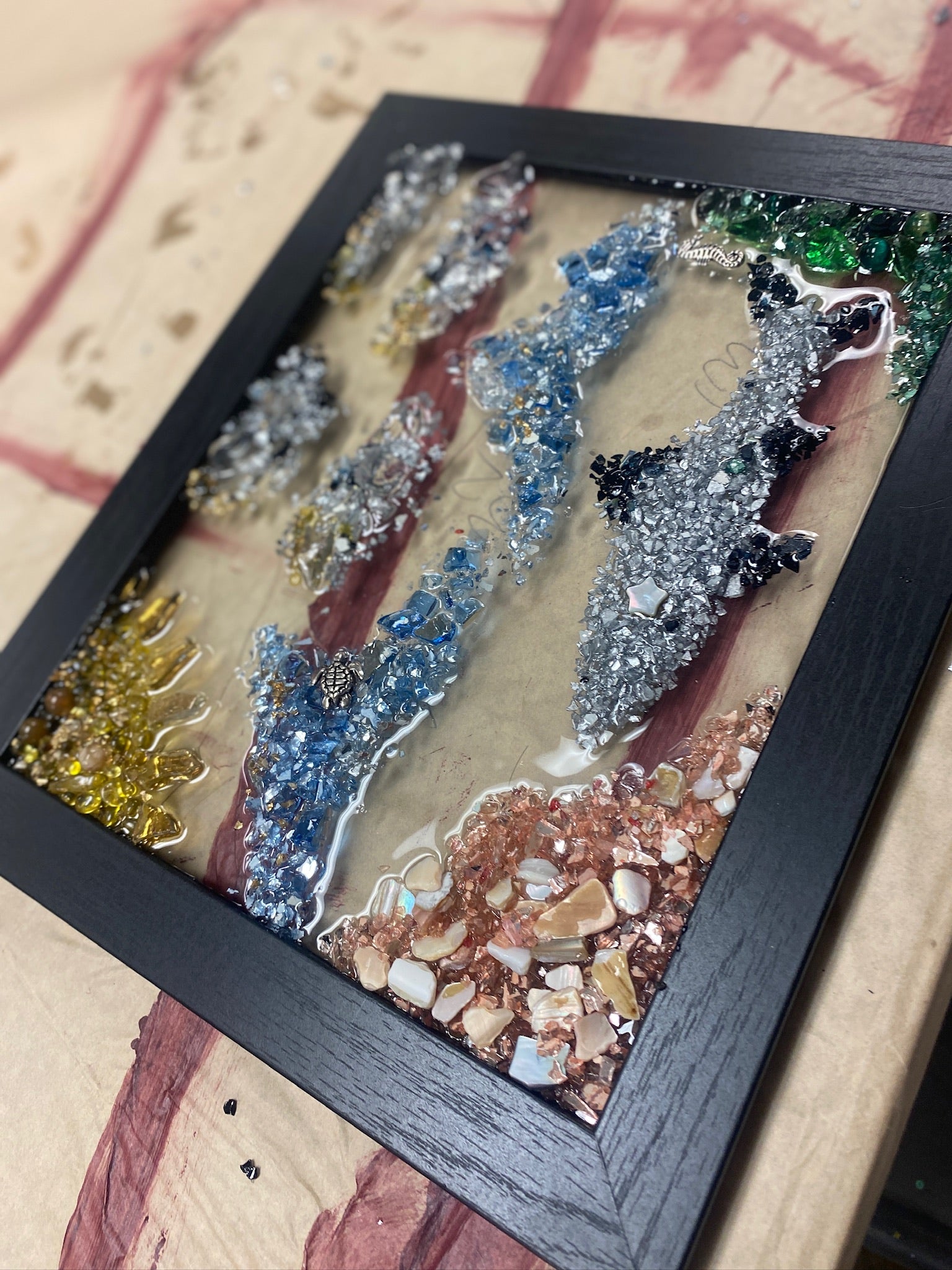 05/10/25 6:00pm - Crushed Glass Resinscape Frames