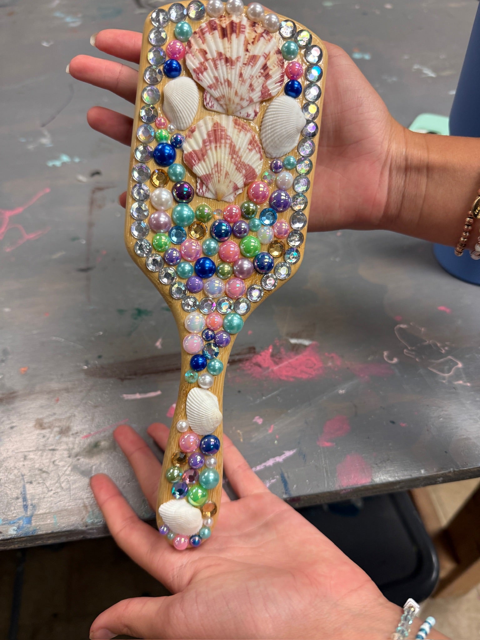 Decoden Art: Comb & Mirror Party