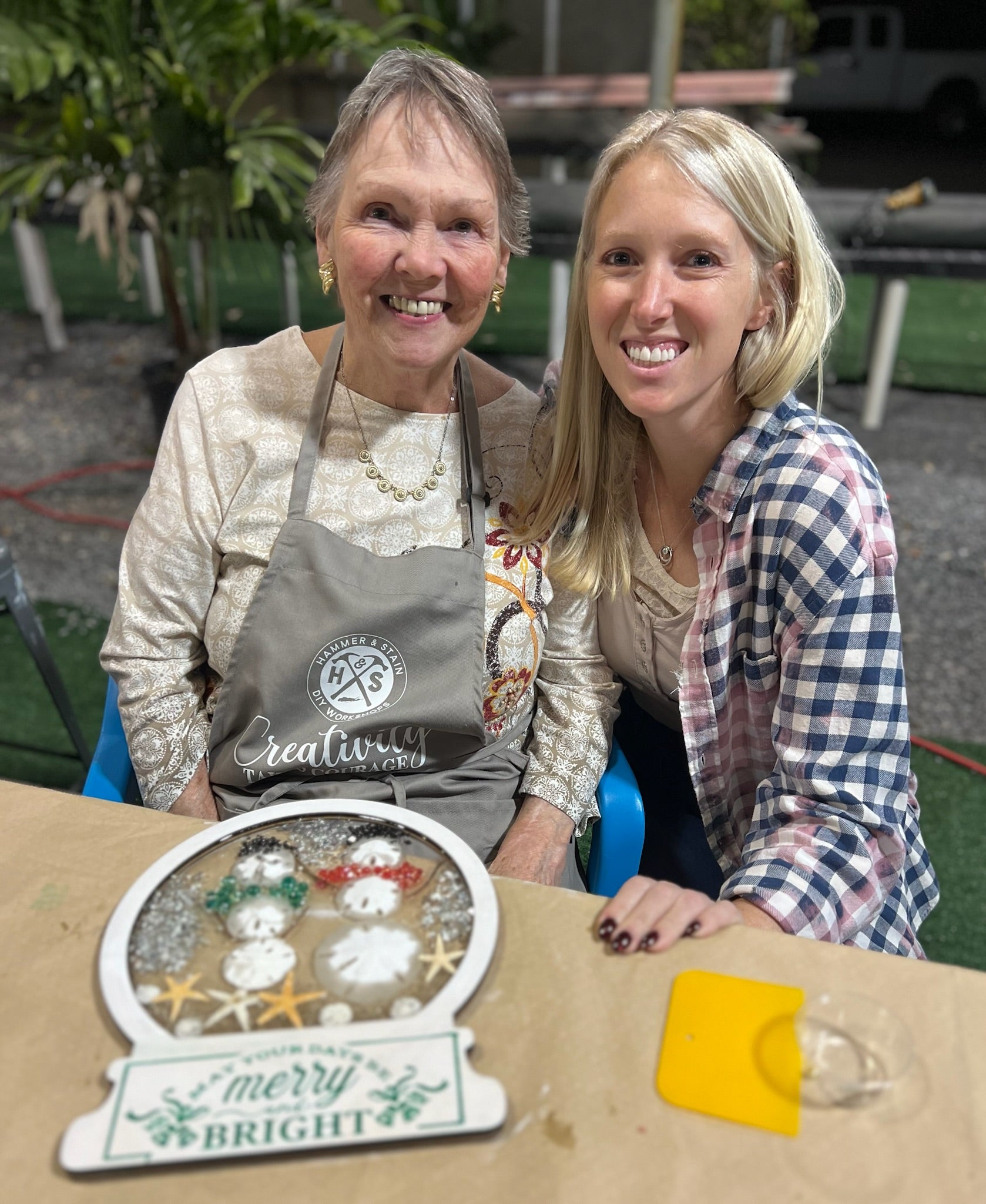 11/30/25 11:30am Crushed Glass Snow Globes & Trees @ Sayville