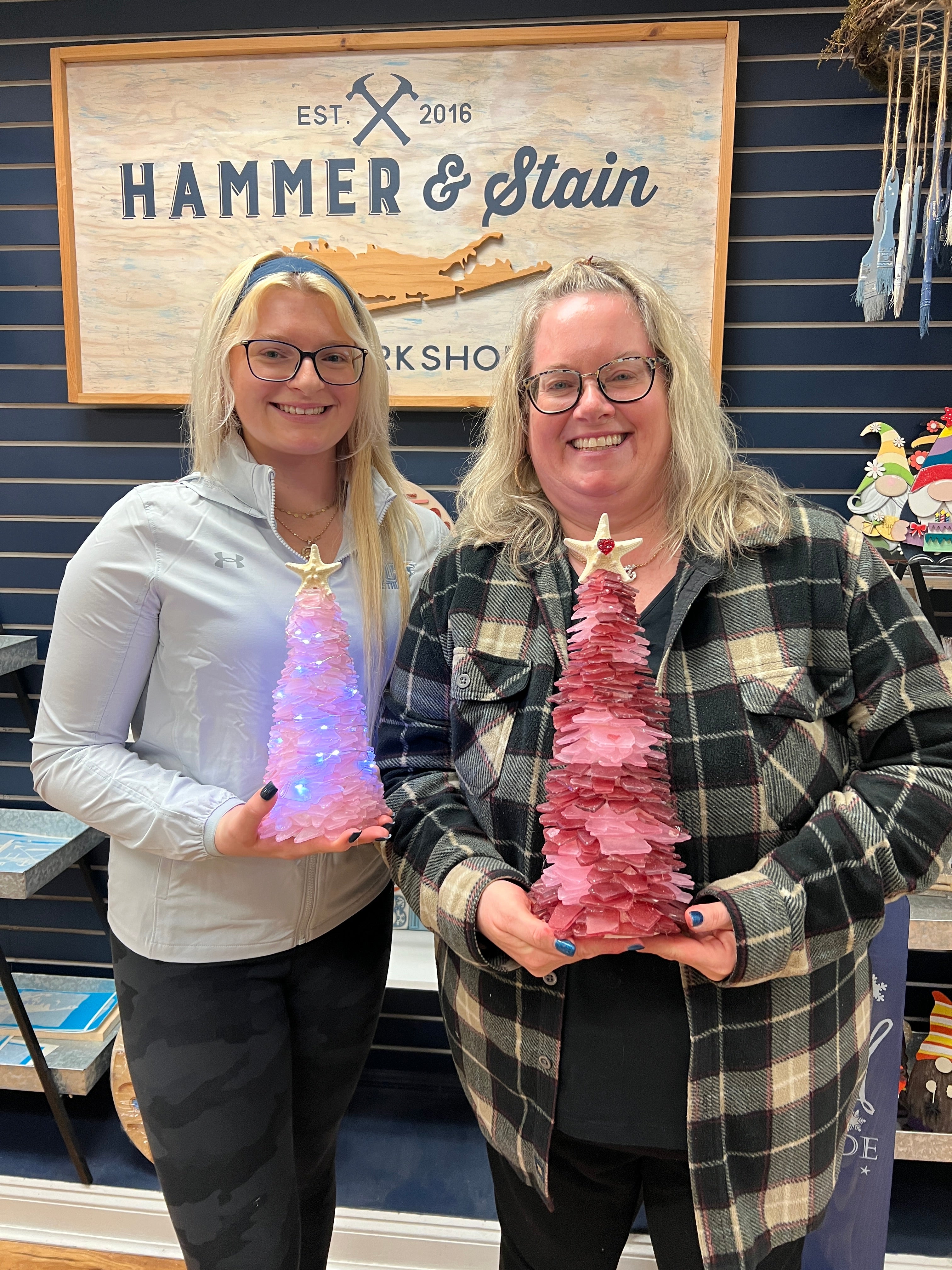 11/14/25 7:00pm Centerport Fire Department Ladies Auxiliary Sea Glass Trees - OFFSITE Fundraiser