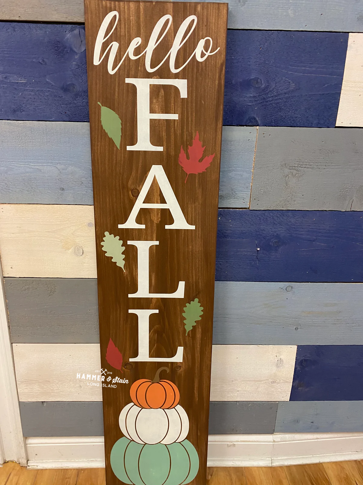 Welcome Fall & Halloween: Porch Planks & Planter Candy Boxes