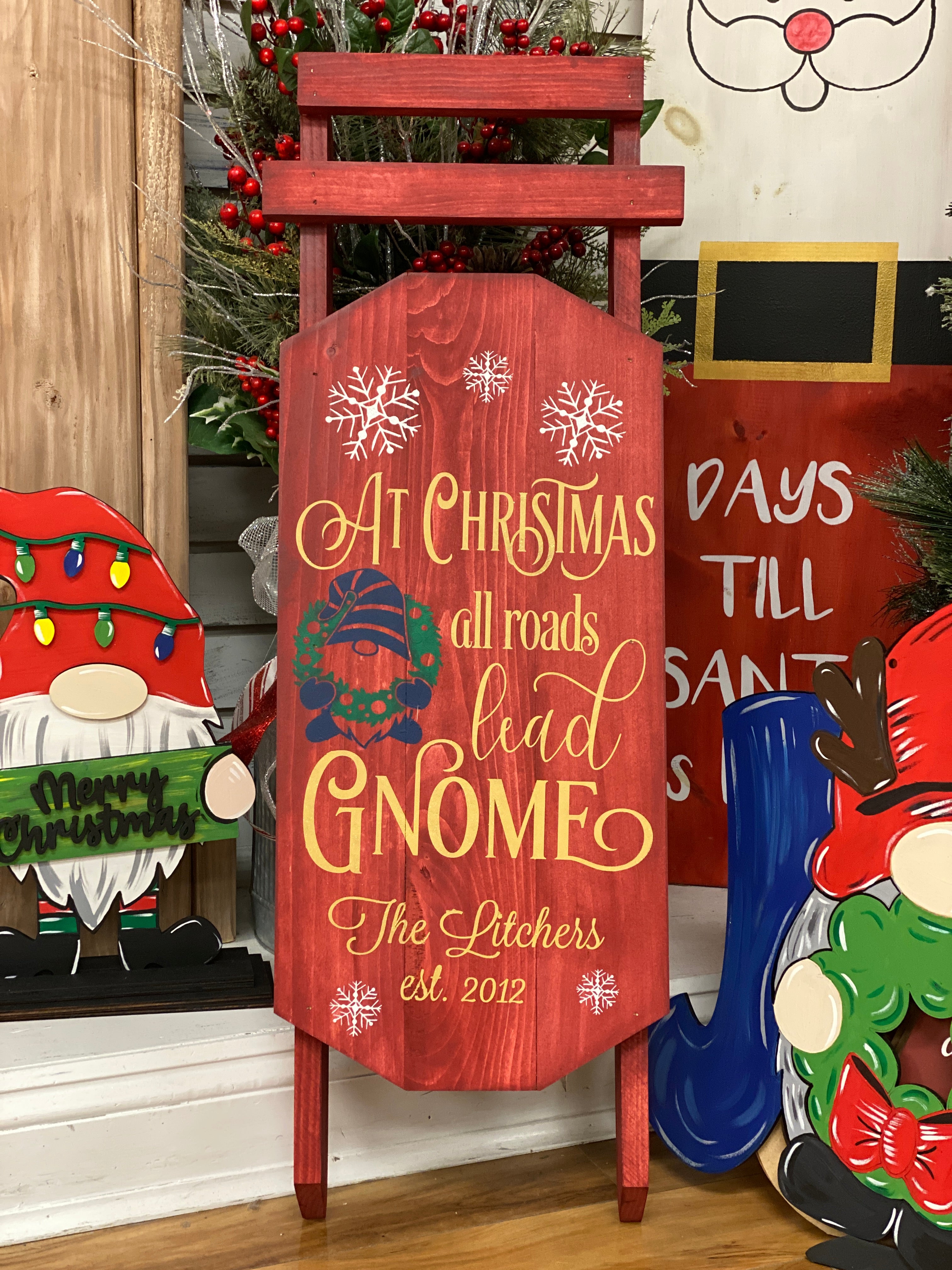 Holiday Sleds Offsite