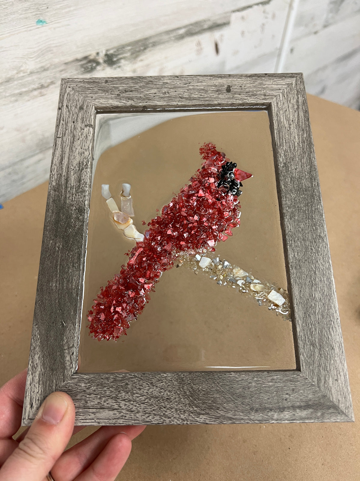 12/02/26 6:00pm Winter Crushed Glass Resinscape Frames @ Sayville