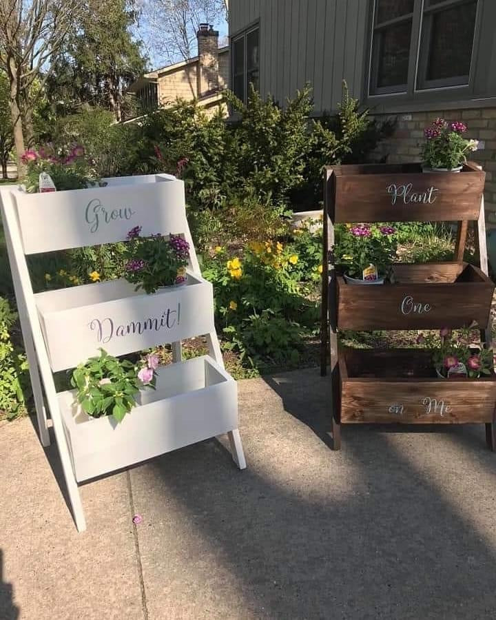 Three Tier Planter (multiple designs)