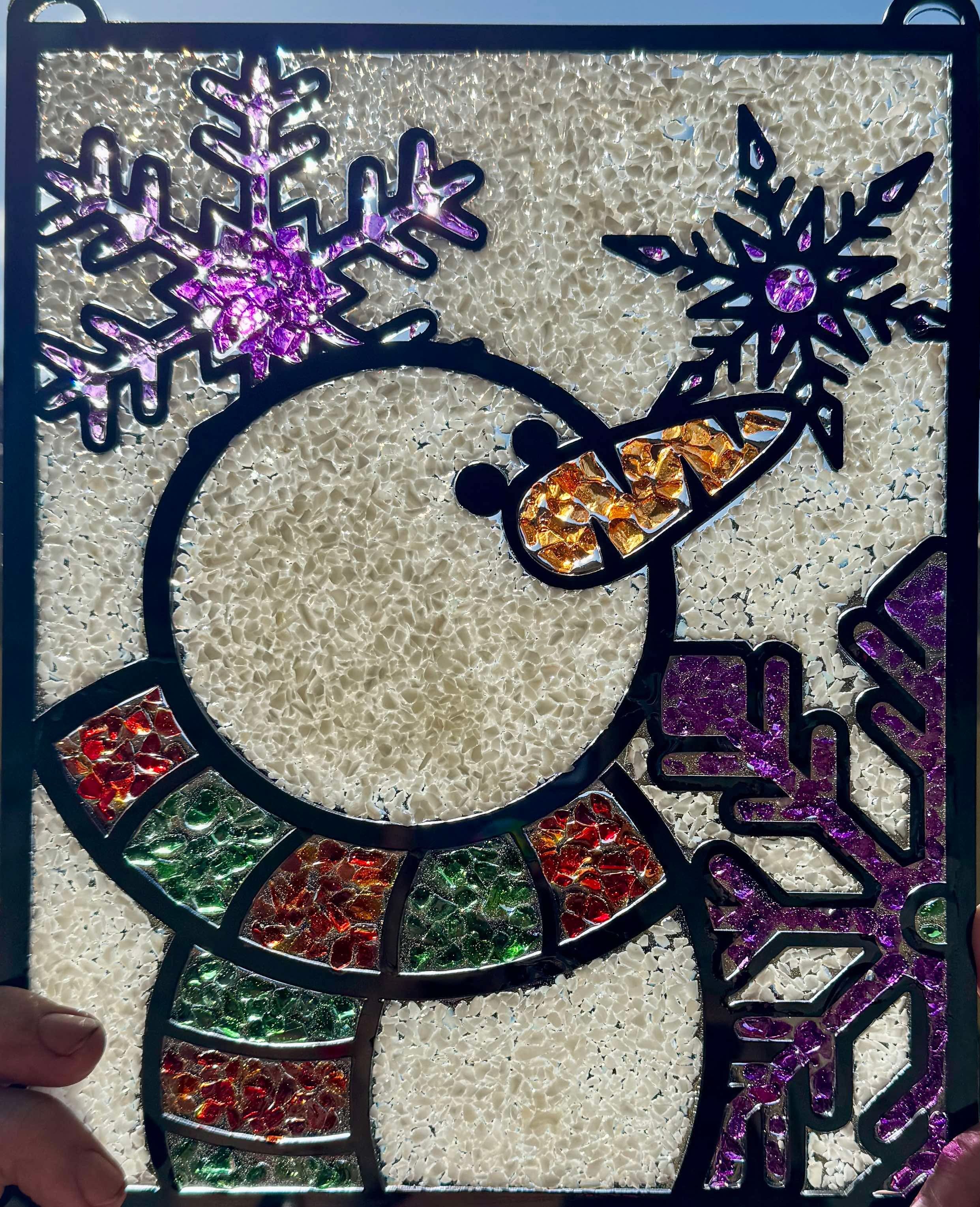 12/18/25 6:00pm Crushed Glass Resinscape Suncatchers *Holiday Edition* @ Sayville