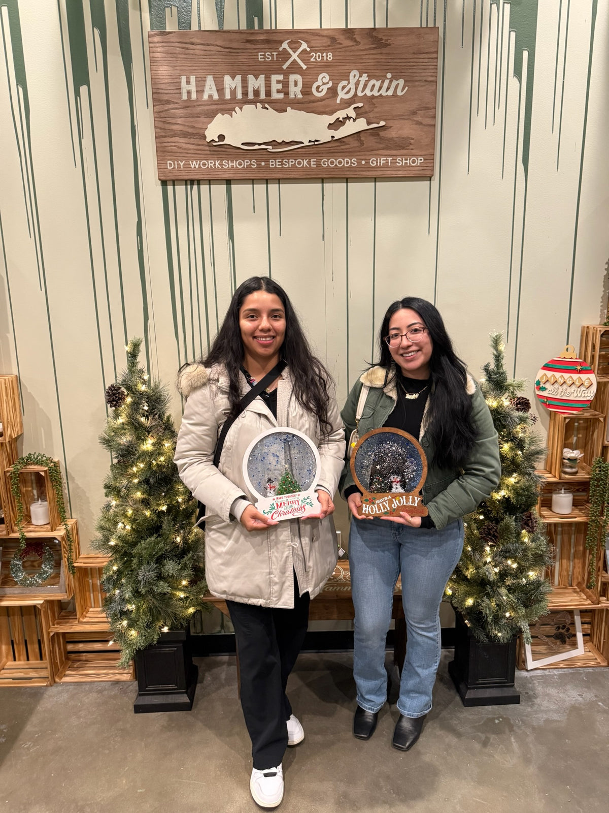 11/01/26 11:30am Crushed Glass Snow Globes & Trees @ Ronkonkoma