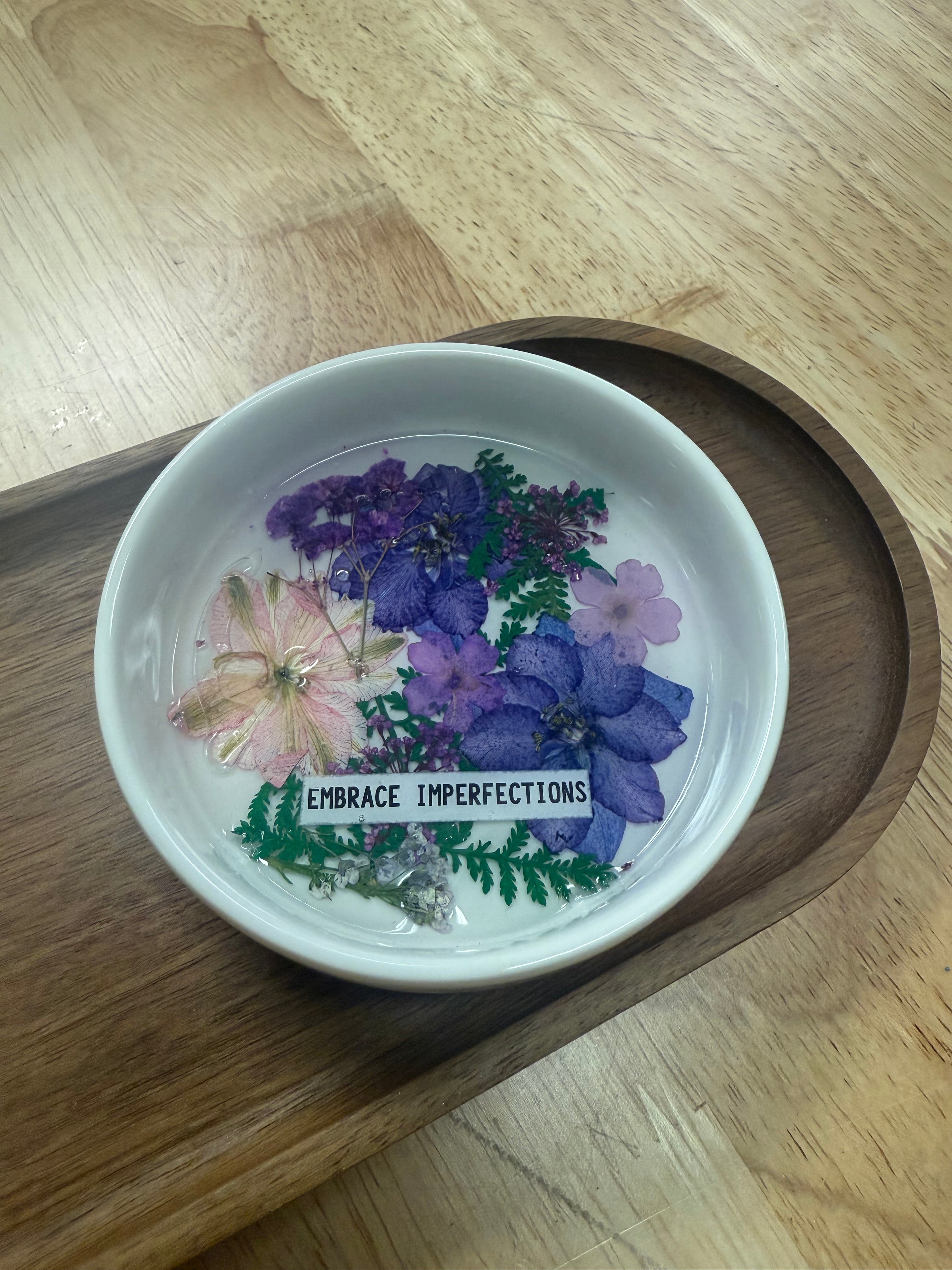 05/16/25 6:00pm Pressed Flower Trinkets & Tray Workshop