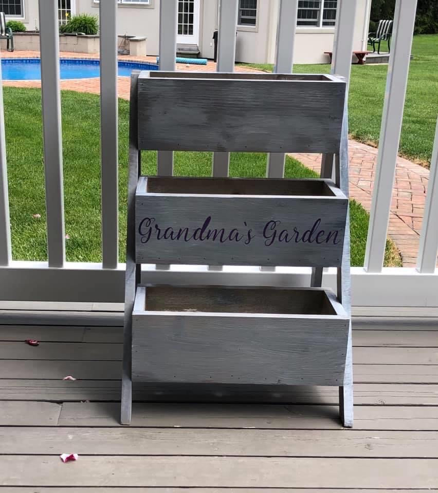 Three Tier Planter (multiple designs)