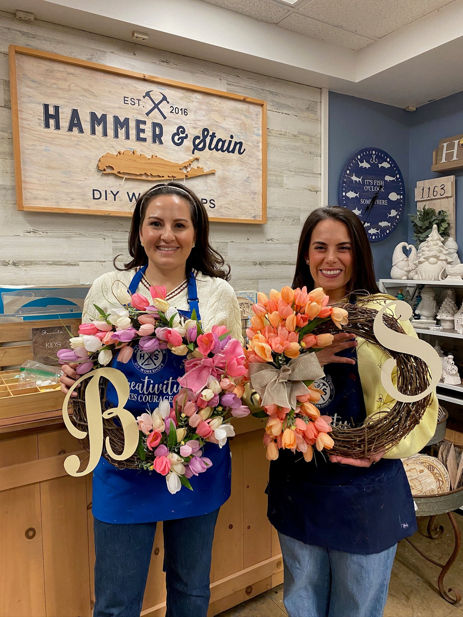 05/15/26 6:00pm Summer Floral Wreath Workshop @ Ronkonkoma