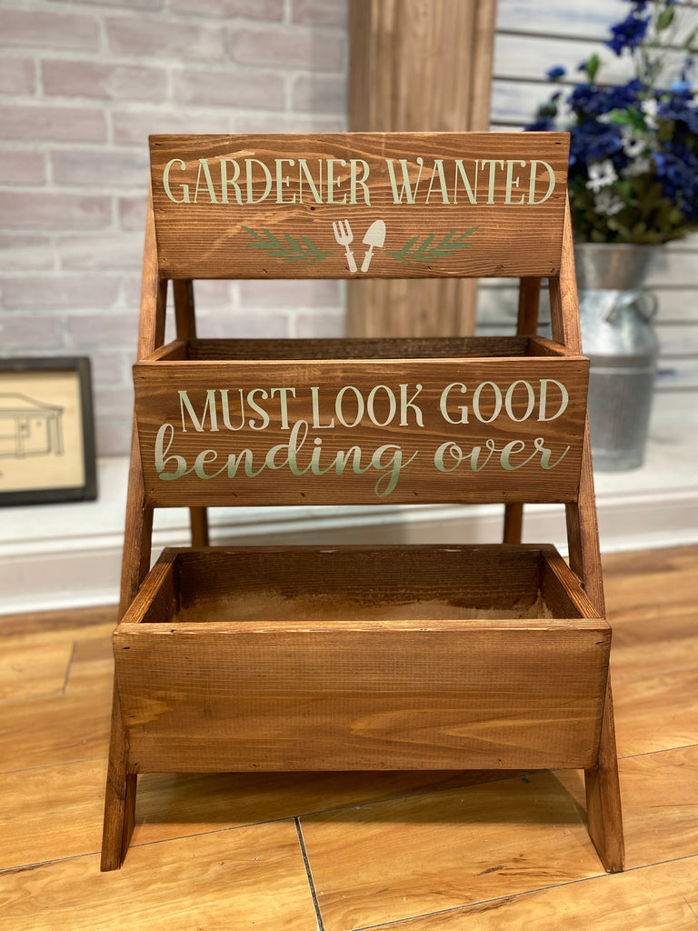 Three Tier Planter (multiple designs)
