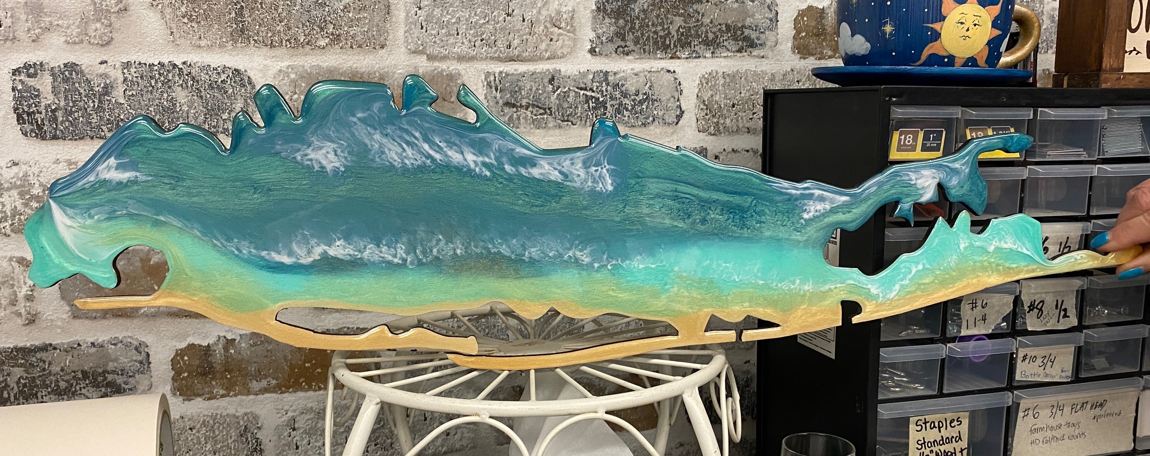 02/07/26 12:00pm Resin Open Pour Workshop @ Ronkonkoma