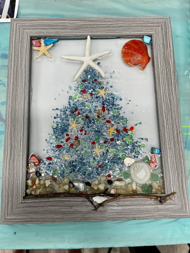 12/12/23 6:30pm Holidayscapes Resin Workshop