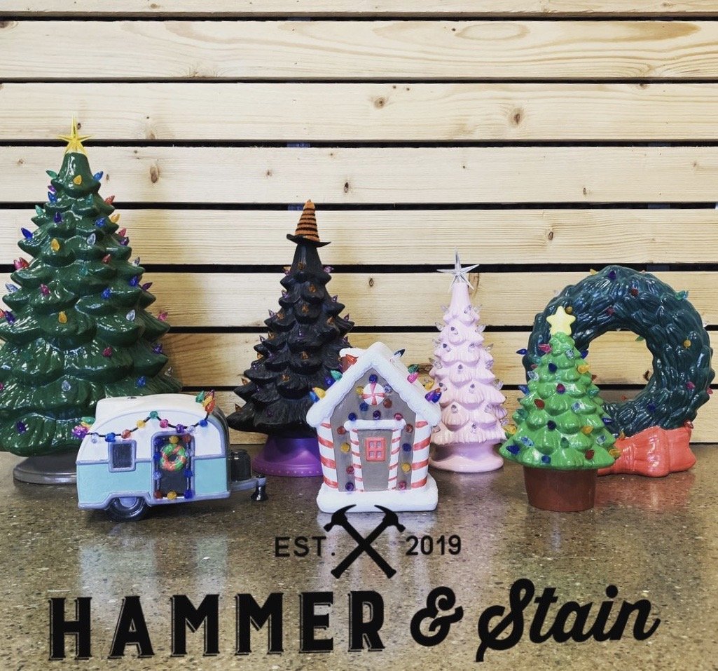 Vintage Holiday Ceramics - To Go kit