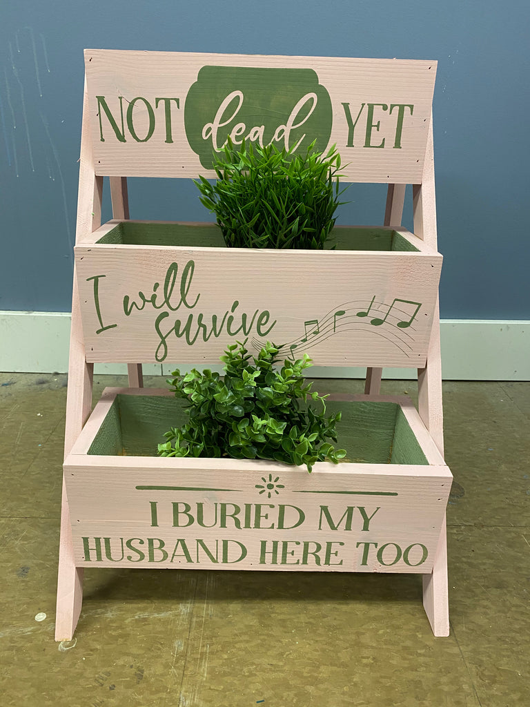 Three Tier Planter (multiple designs)