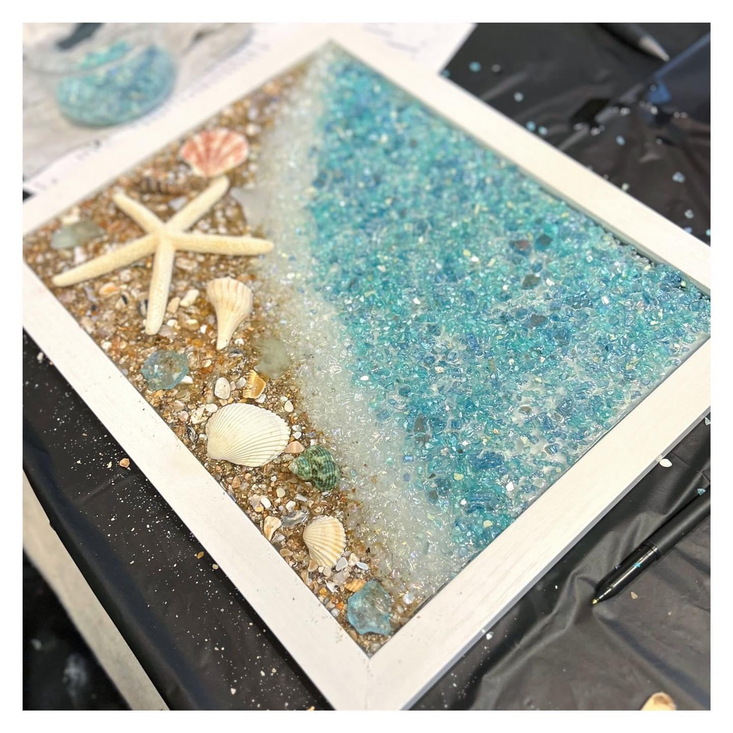 05/10/25 6:00pm - Crushed Glass Resinscape Frames