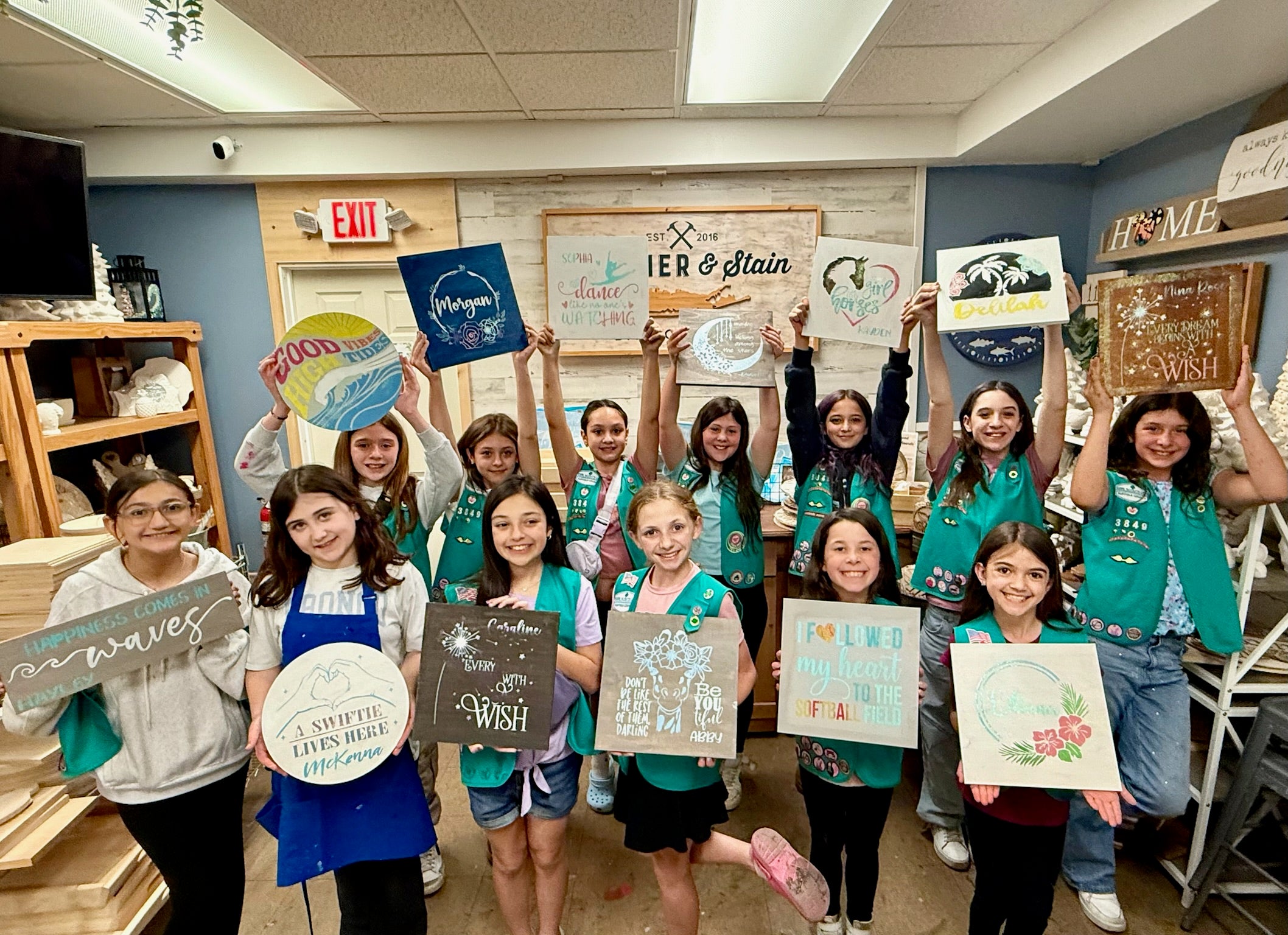 Girl Scout Table Reservation (a-la-carte projects)