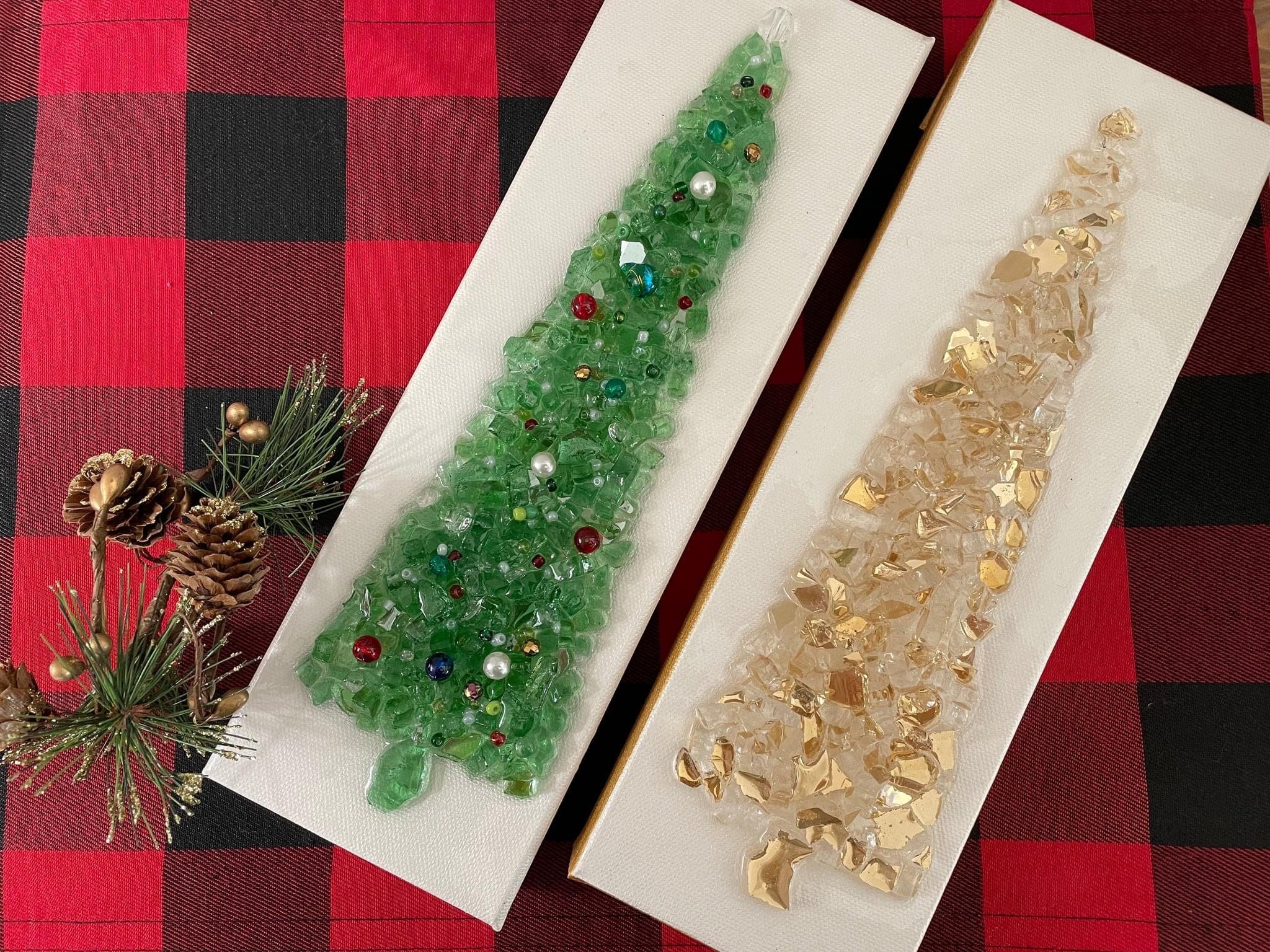 11/30/25 11:30am Crushed Glass Snow Globes & Trees @ Sayville