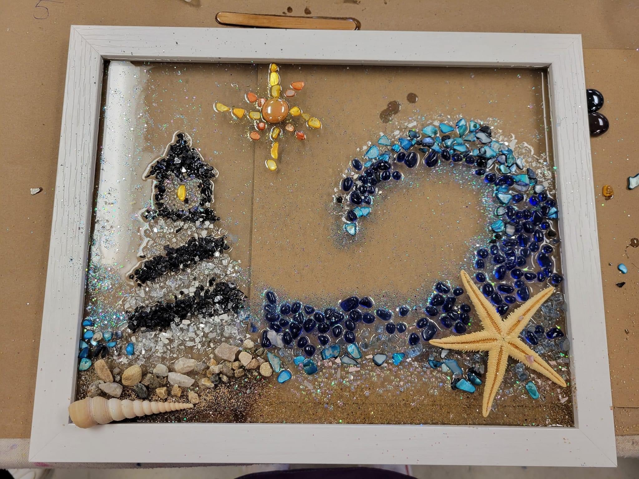 05/10/25 6:00pm - Crushed Glass Resinscape Frames