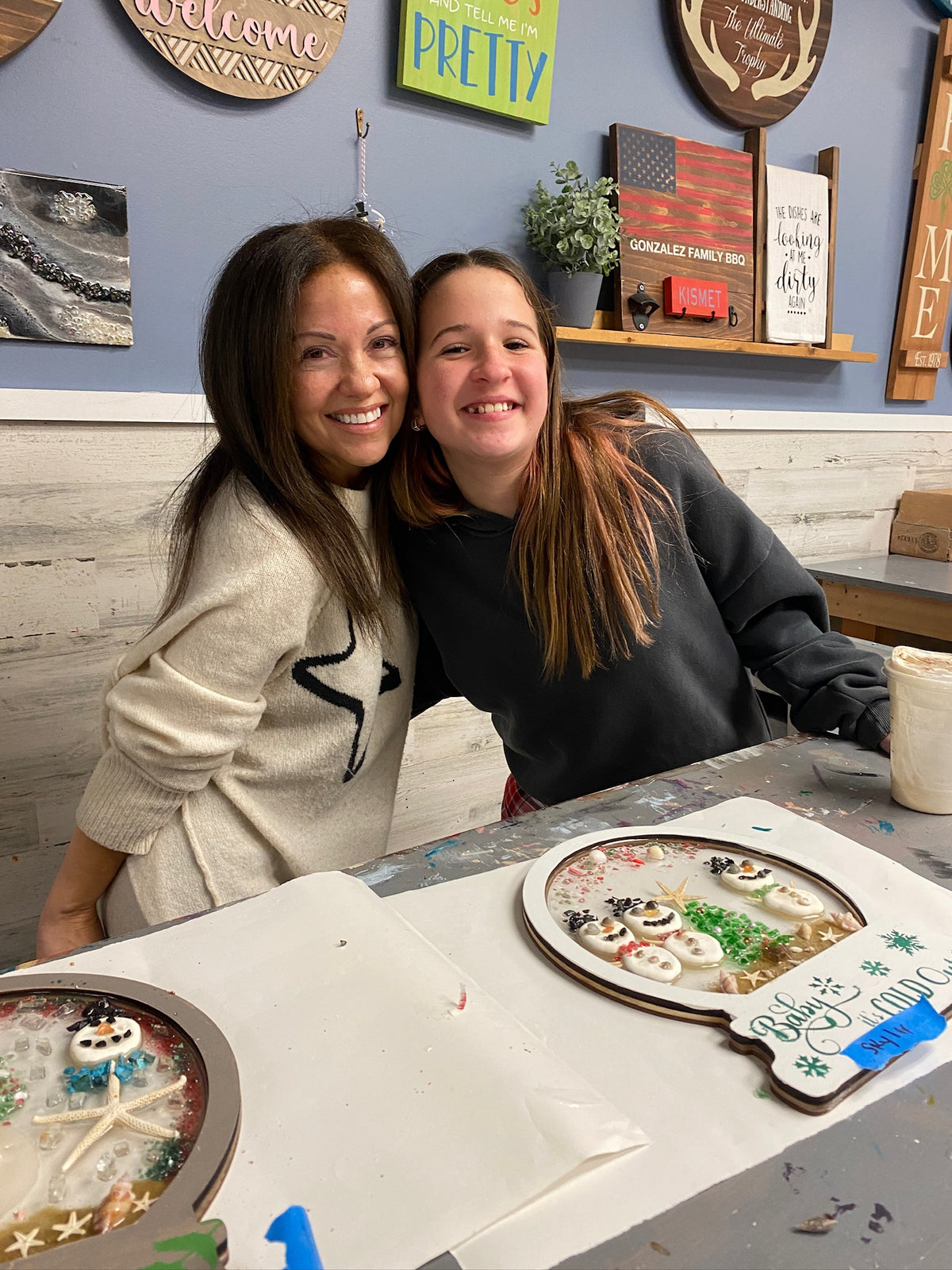 11/01/26 11:30am Crushed Glass Snow Globes & Trees @ Ronkonkoma