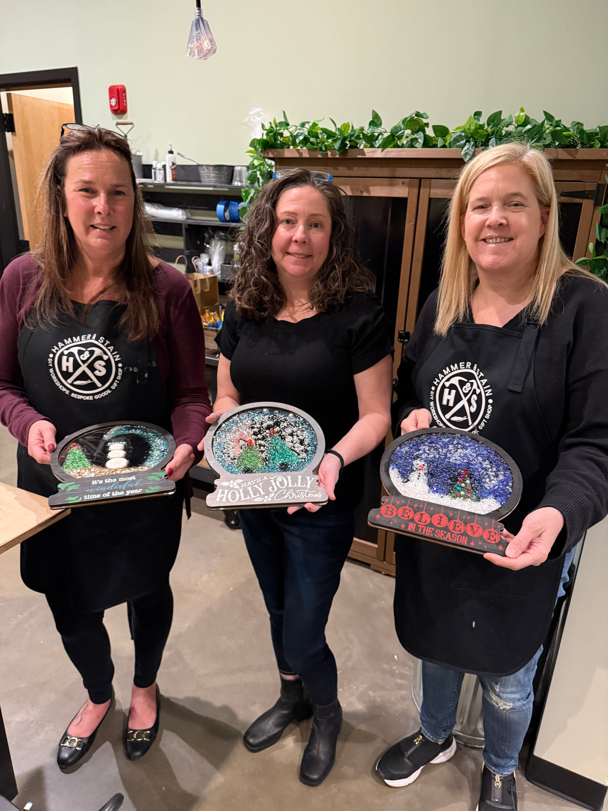 12/04/26 6:00pm Crushed Glass Snow Globes & Trees @ Ronkonkoma