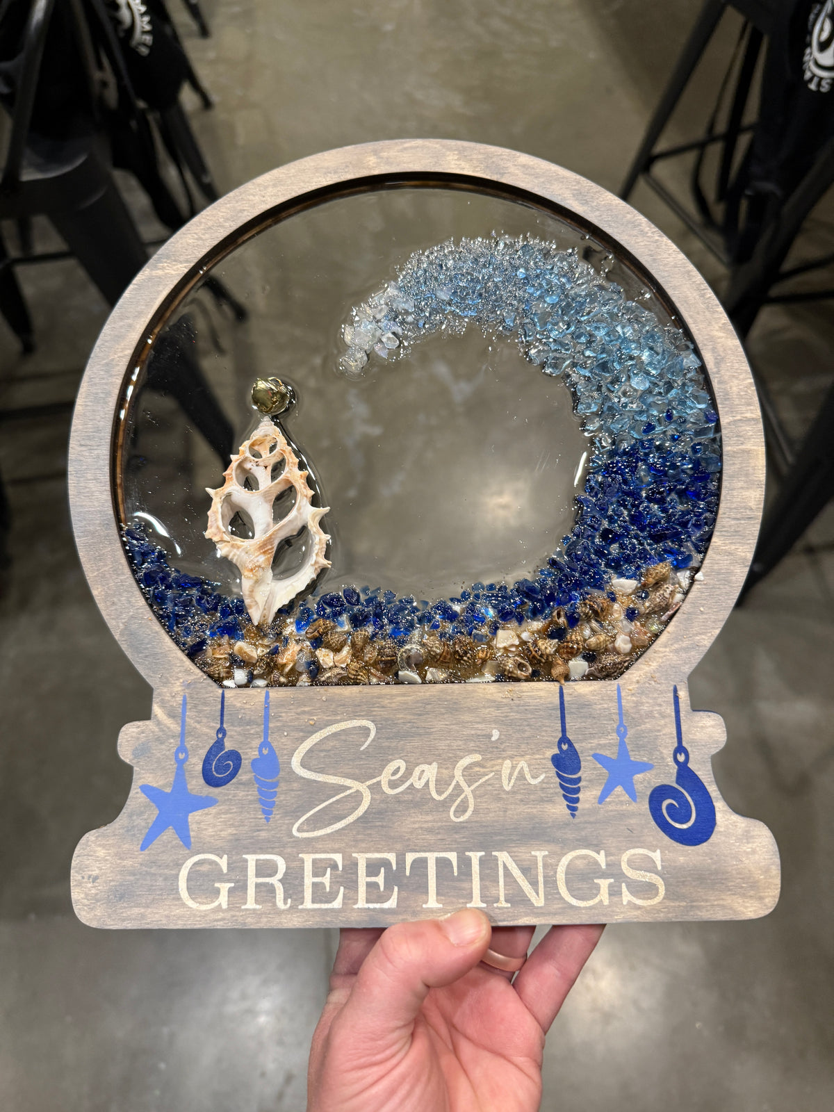 12/04/26 6:00pm Crushed Glass Snow Globes & Trees @ Ronkonkoma