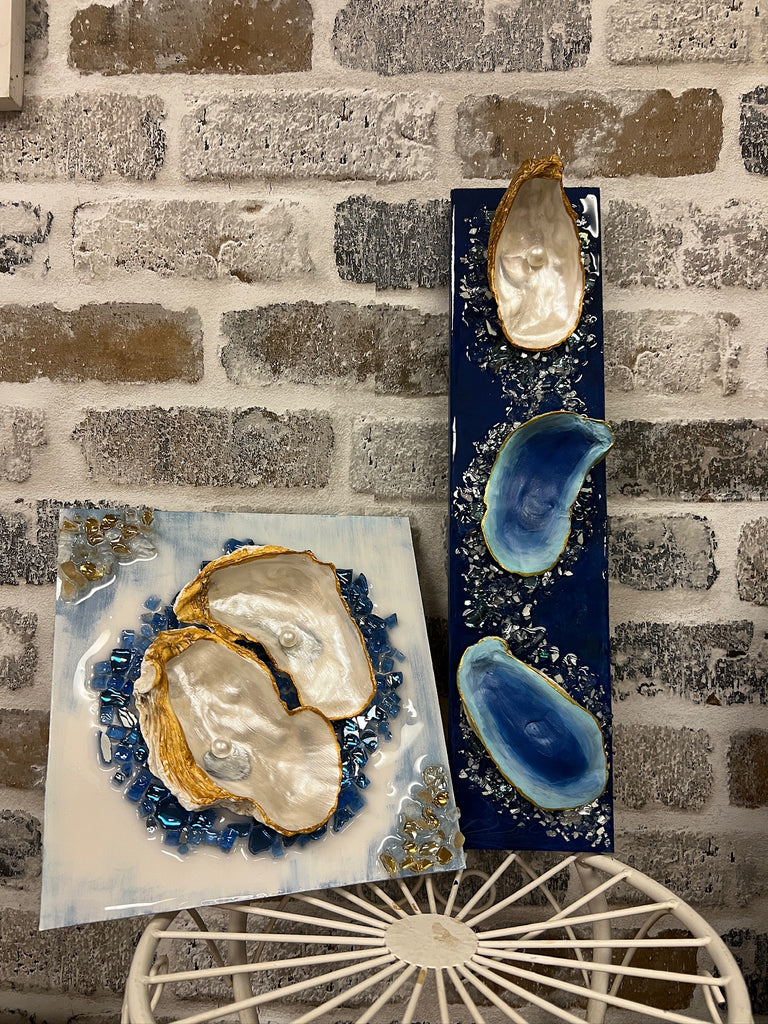 04/17/25 6:00pm Resin Shell Art