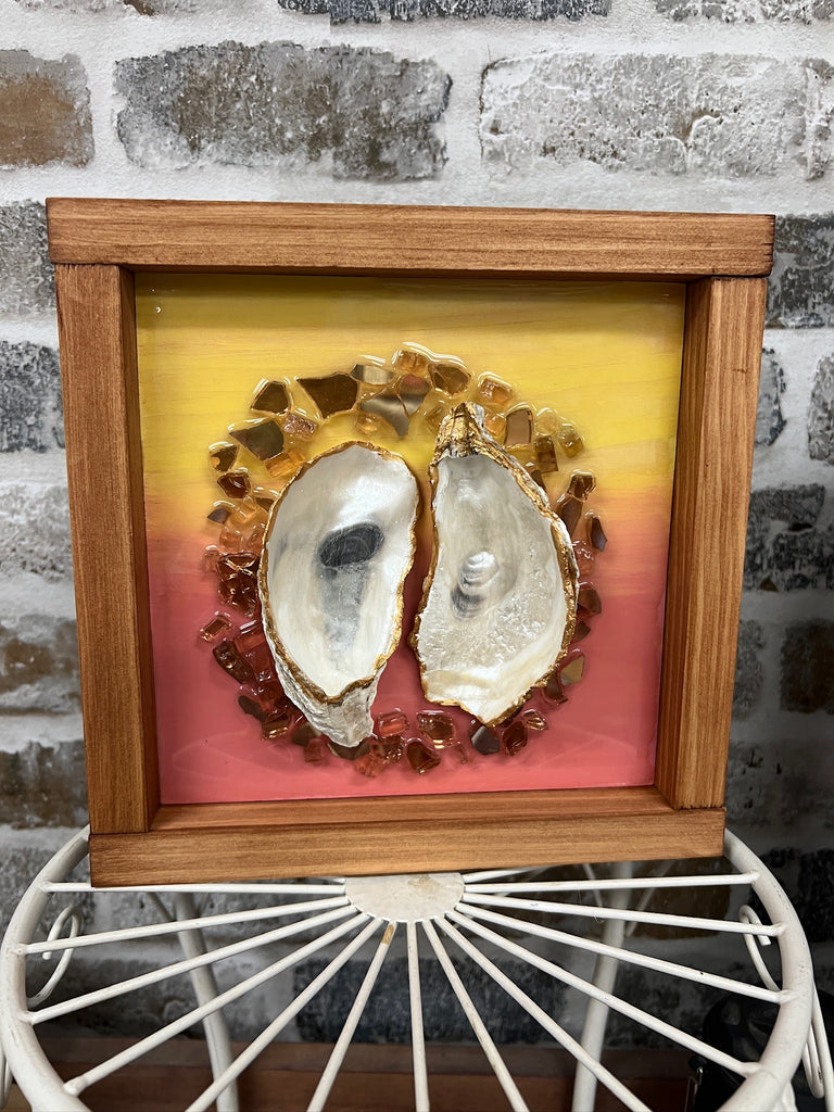 04/17/25 6:00pm Resin Shell Art