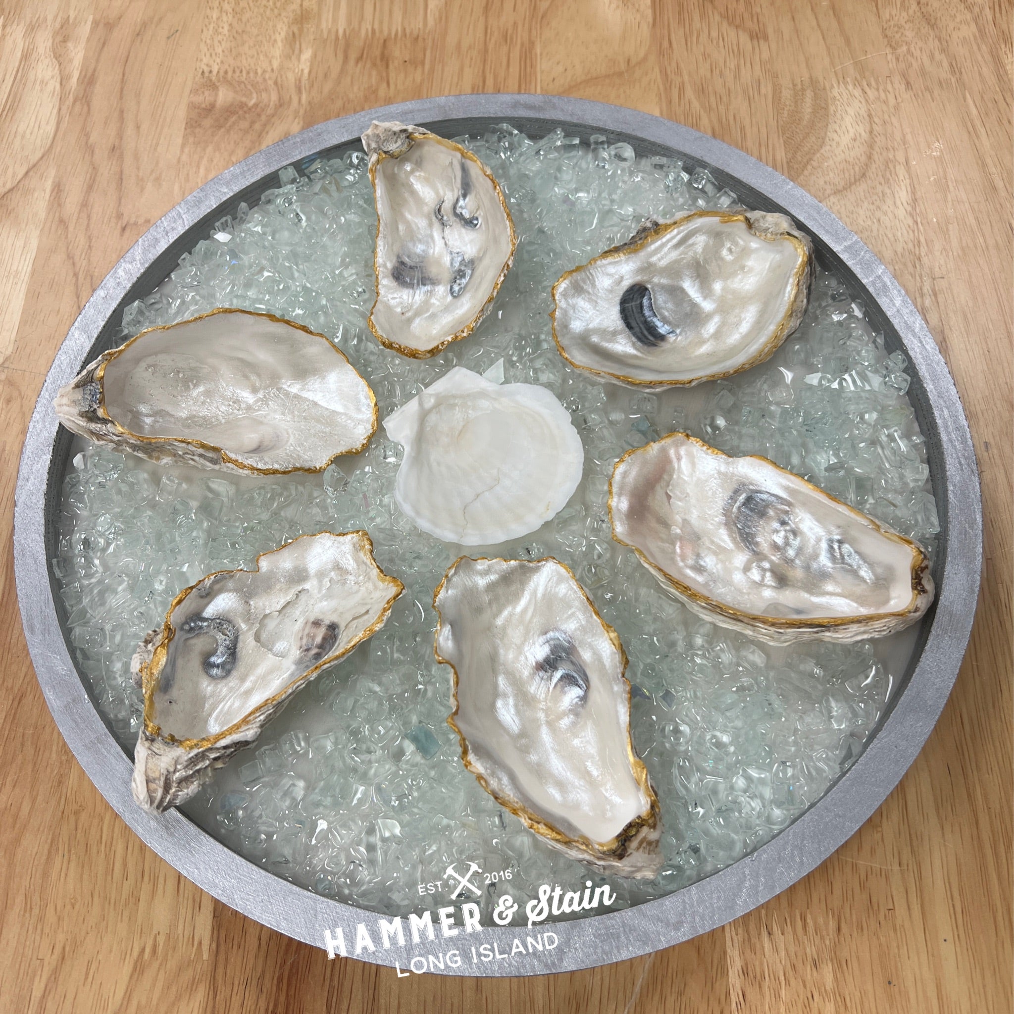 08/25/25 1:00pm Resin Shell Art