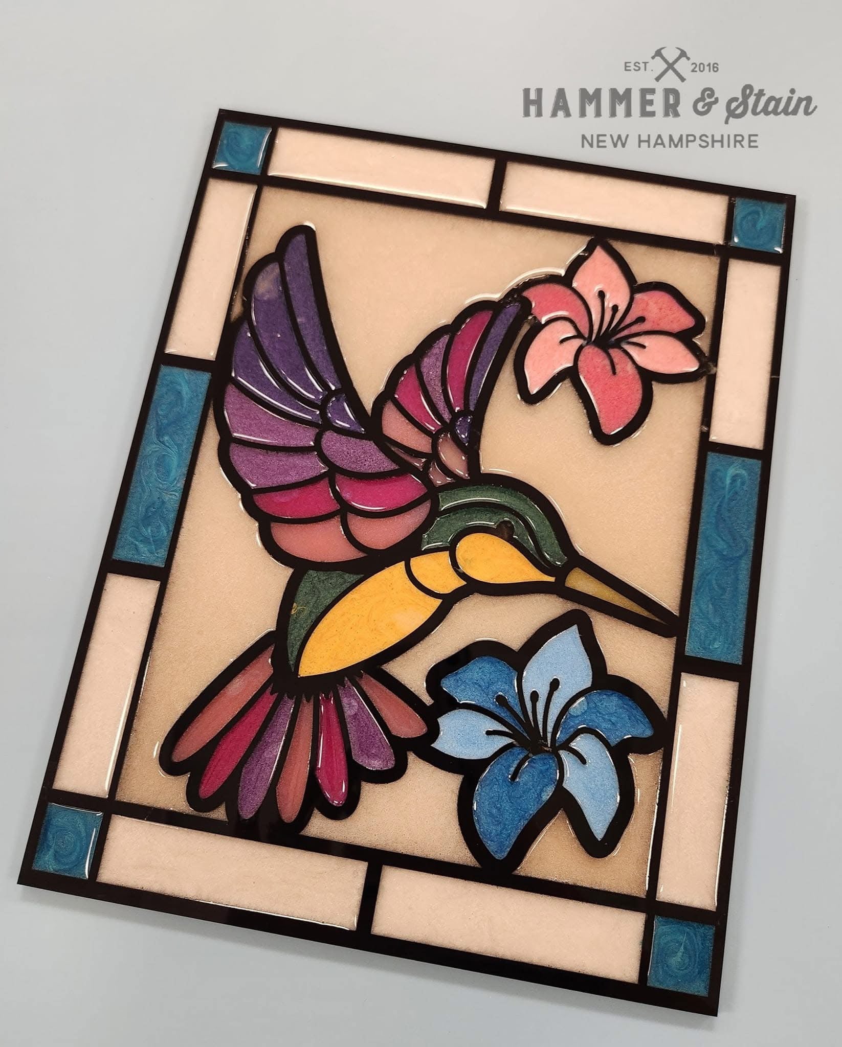 05/08/25 6:00pm Faux Stained Glass Workshop