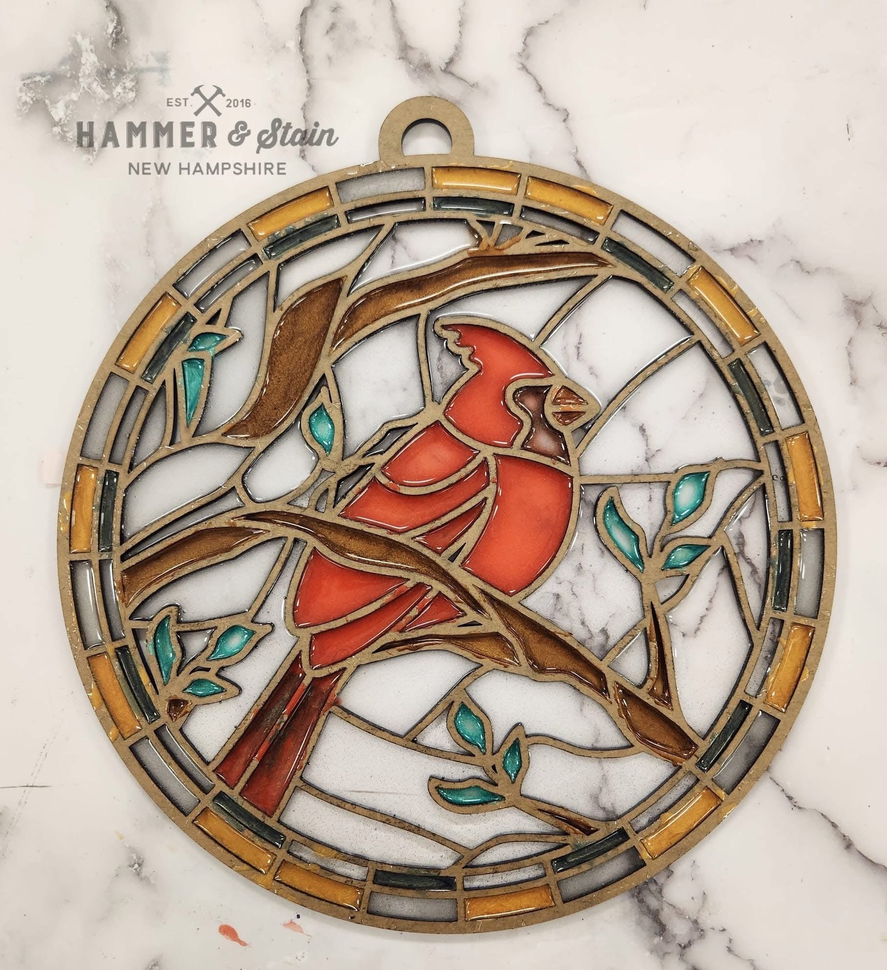 05/08/25 6:00pm Faux Stained Glass Workshop