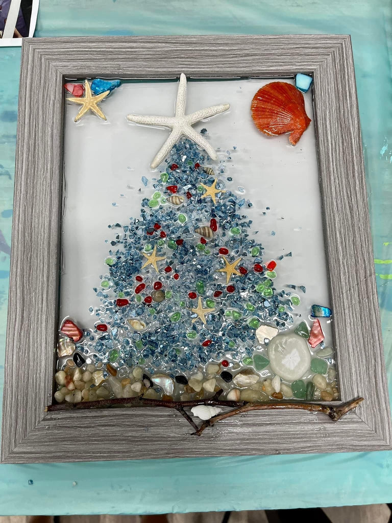 12/12/23 6:30pm Holidayscapes Resin Workshop