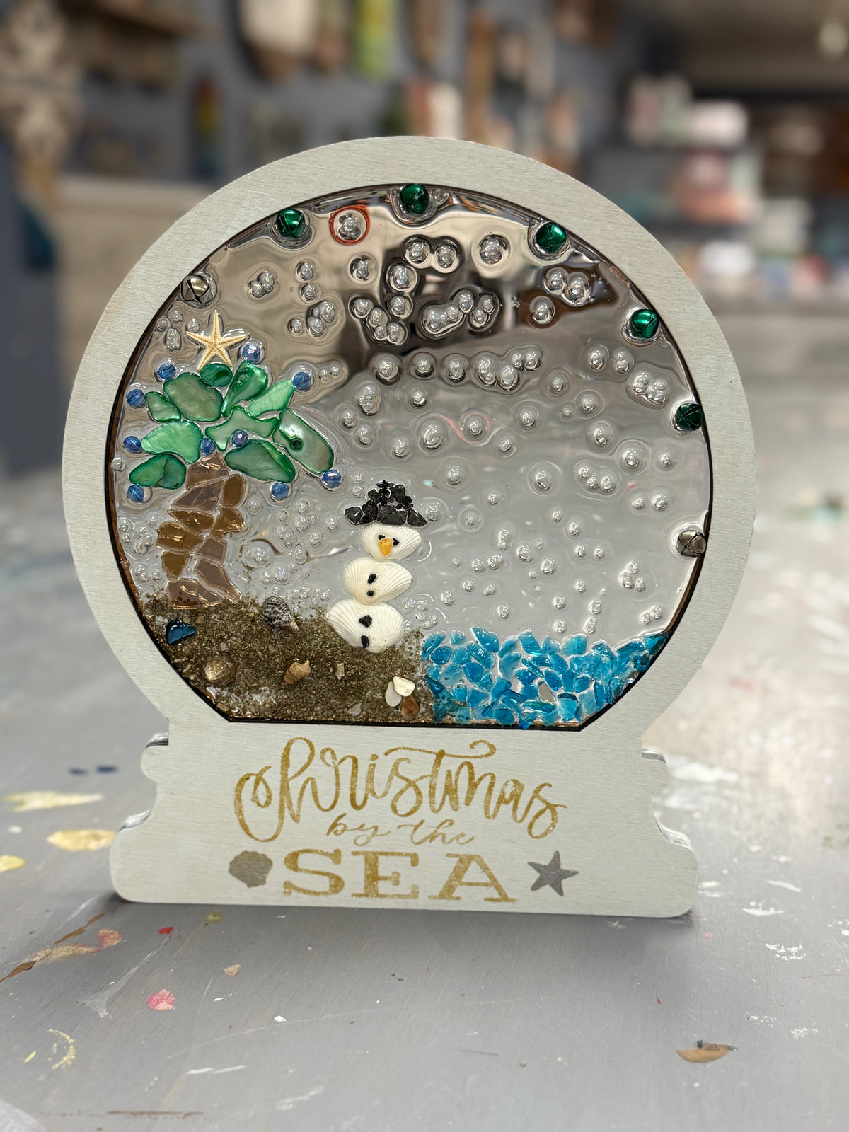 12/04/26 6:00pm Crushed Glass Snow Globes & Trees @ Ronkonkoma