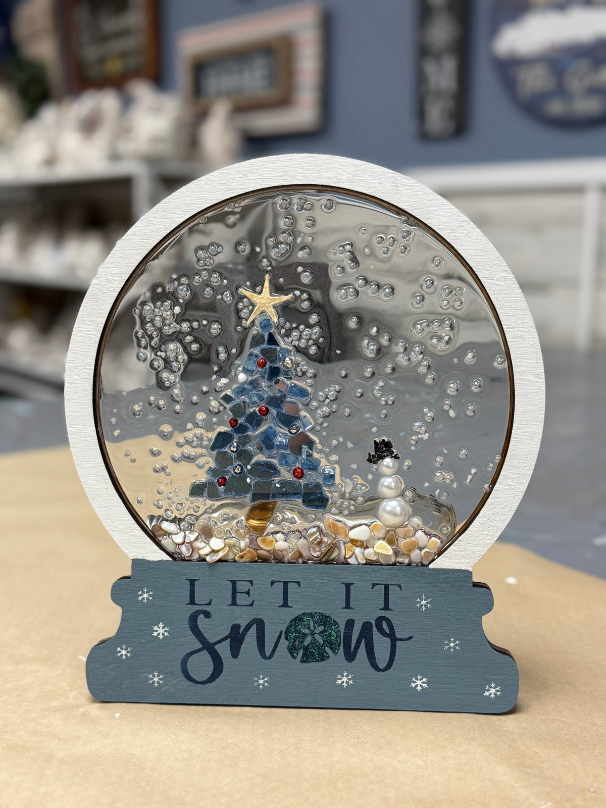 12/04/26 6:00pm Crushed Glass Snow Globes & Trees @ Ronkonkoma