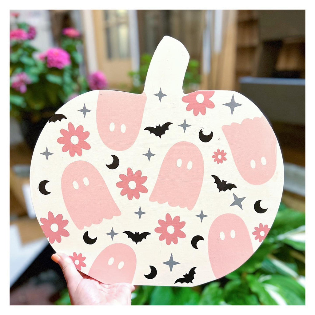 Welcome Fall & Halloween: Pumpkin Signs