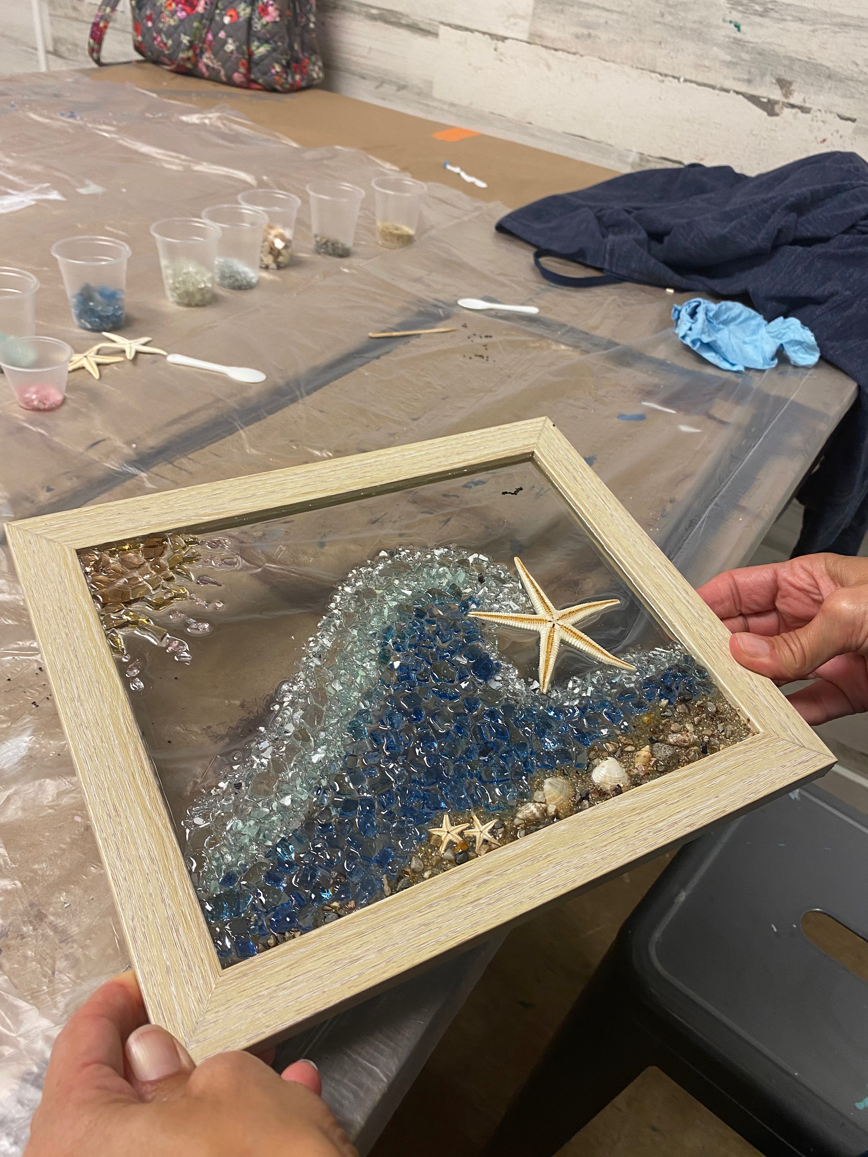 05/10/25 6:00pm - Crushed Glass Resinscape Frames