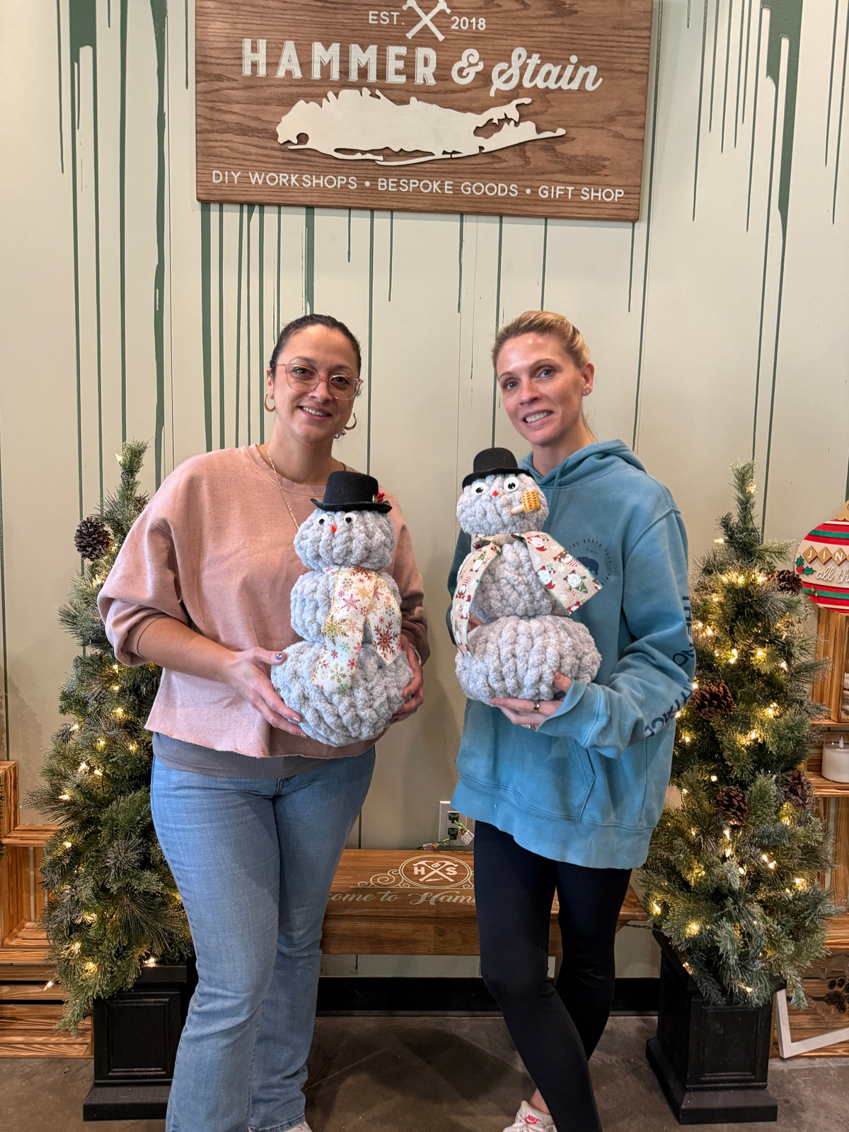 11/20/26 1:30pm Cozy Knit Snowman @ Ronkonkoma