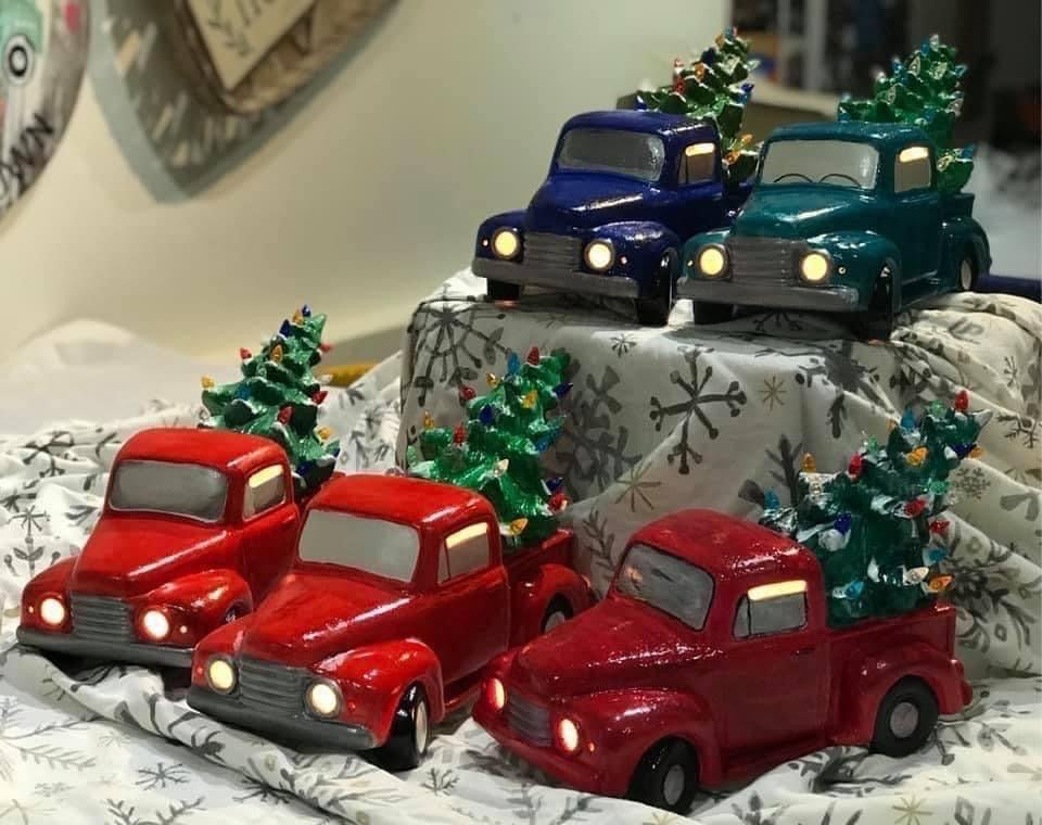 Vintage Holiday Ceramics - To Go kit