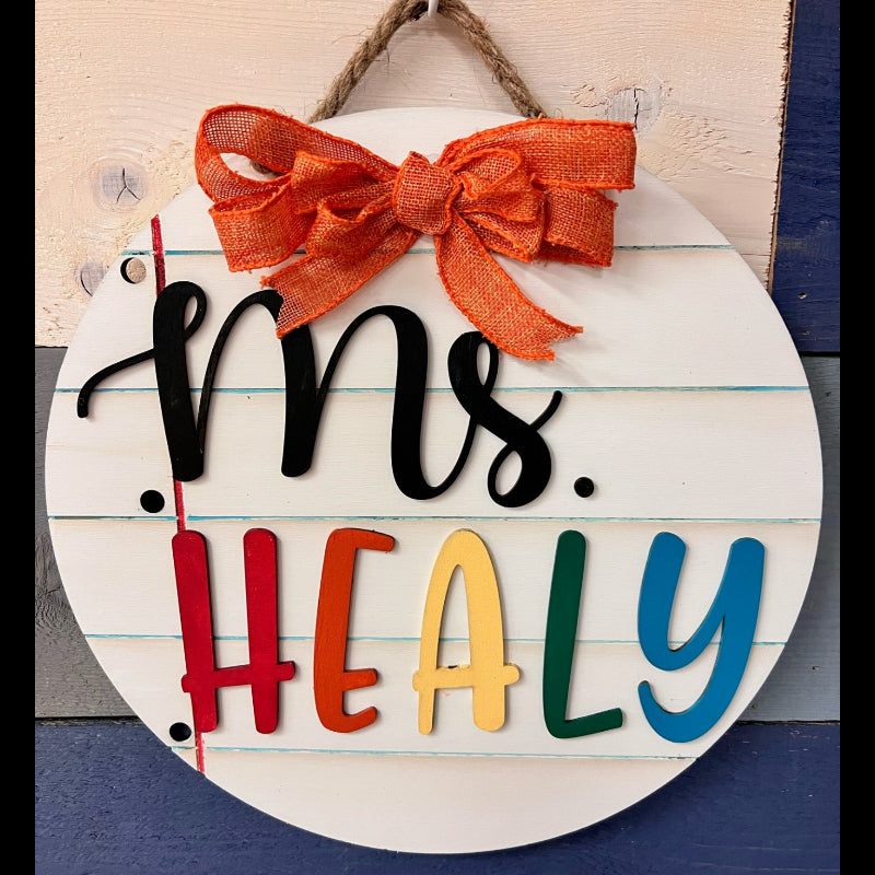 Back to School: Classroom Doorhangers