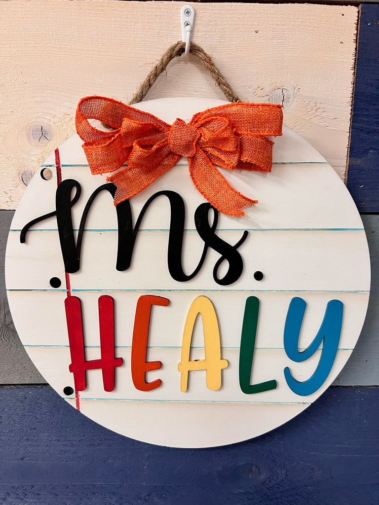 Back to School: Classroom Doorhangers