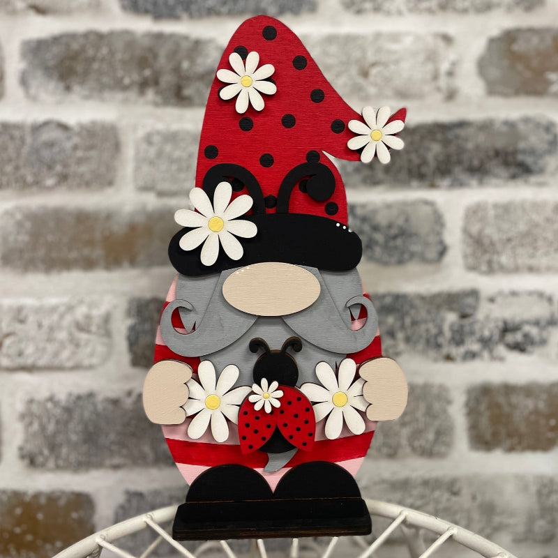 Ladybug 3D Gnome