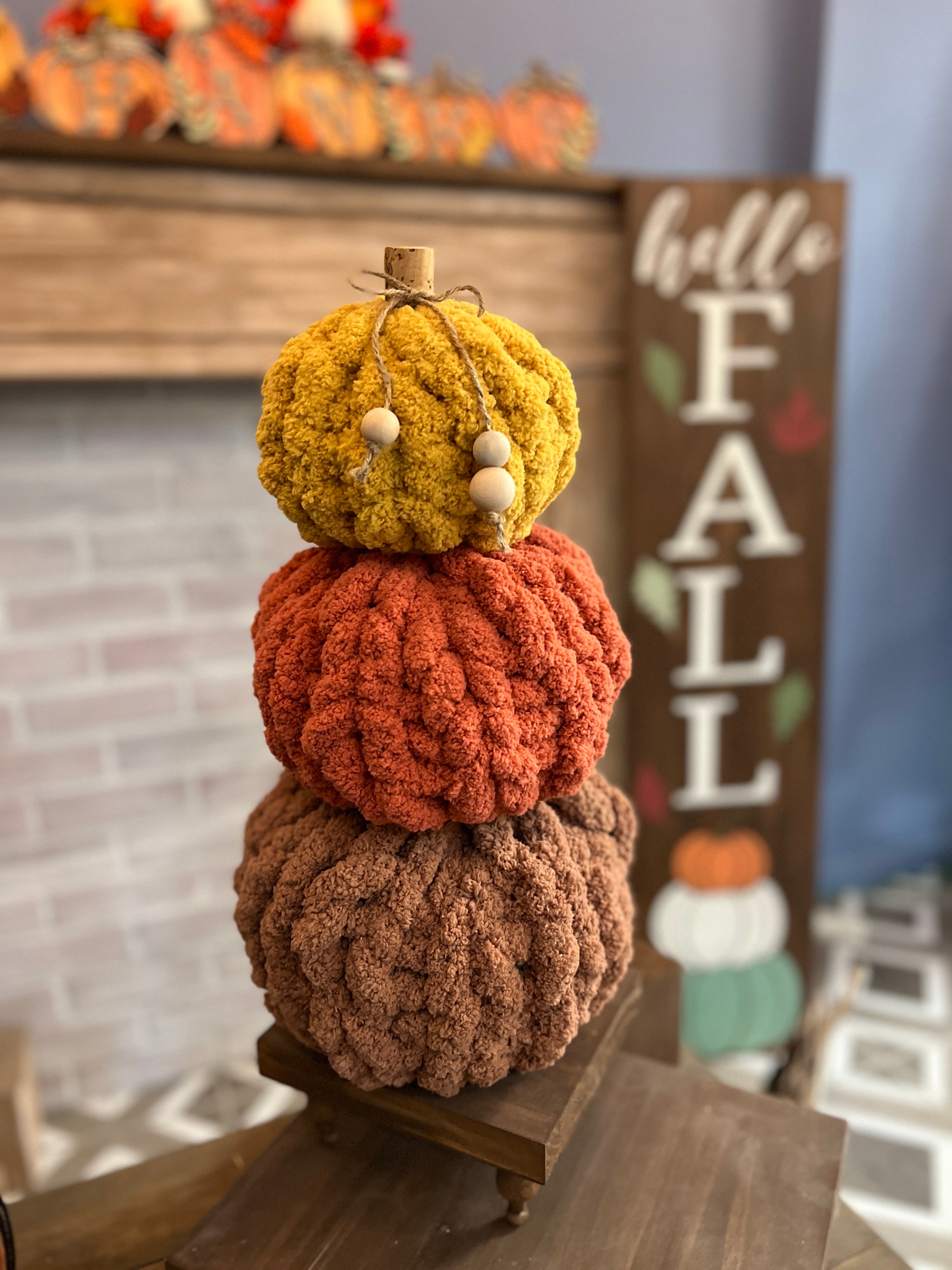 09/28/25 11:30am Cozy Knit Pumpkin Trio @ Sayville