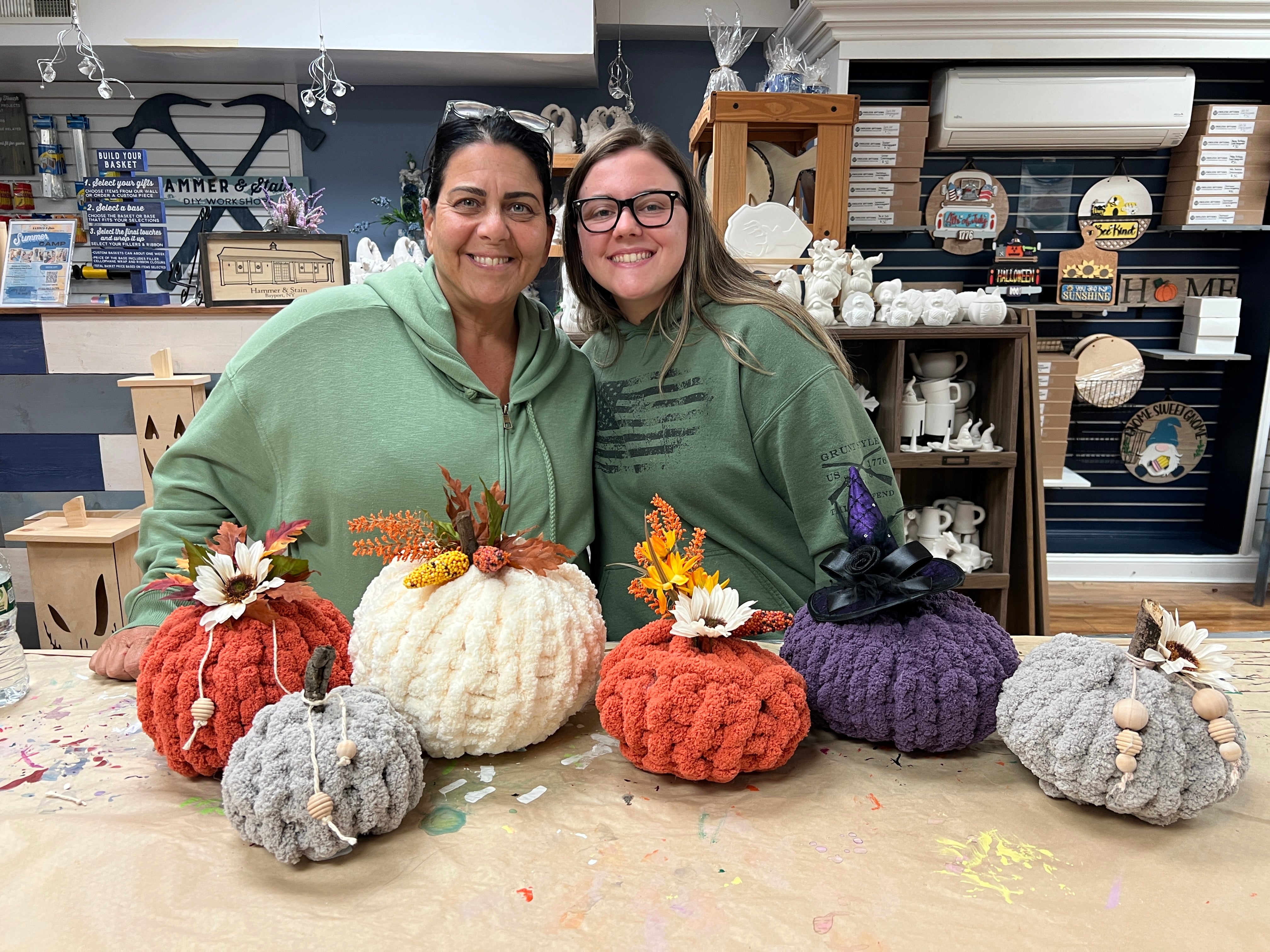 09/28/25 11:30am Cozy Knit Pumpkin Trio @ Sayville