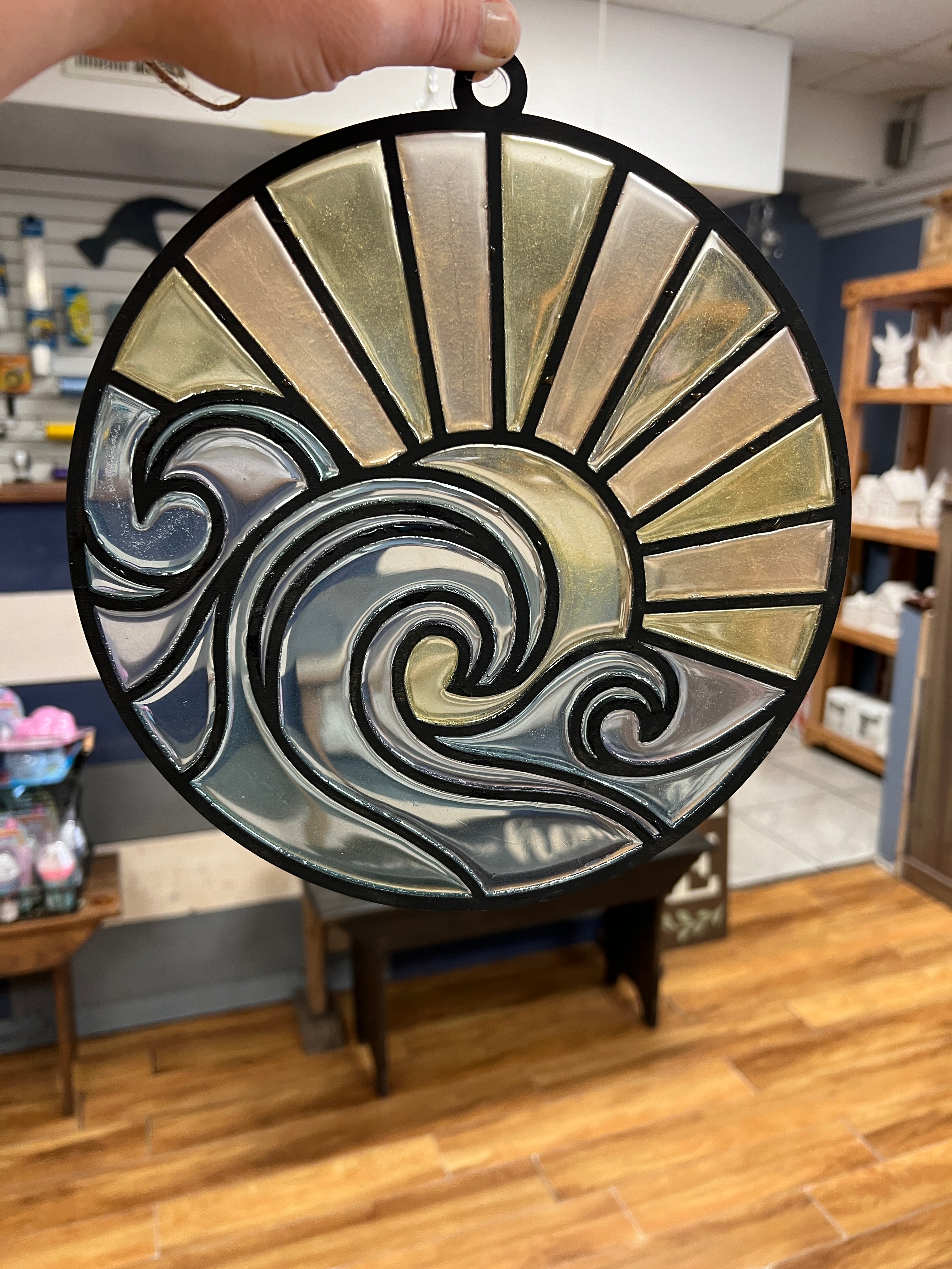 05/08/25 6:00pm Faux Stained Glass Workshop