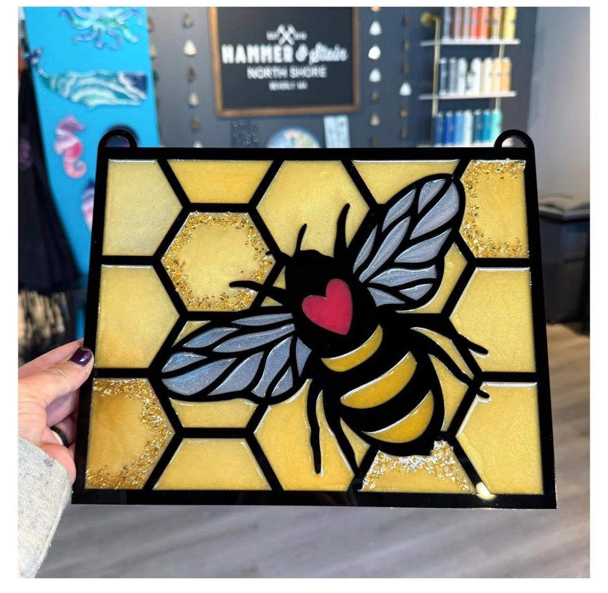 03/12/26 6:00pm Faux Stained Glass @ Ronkonkoma