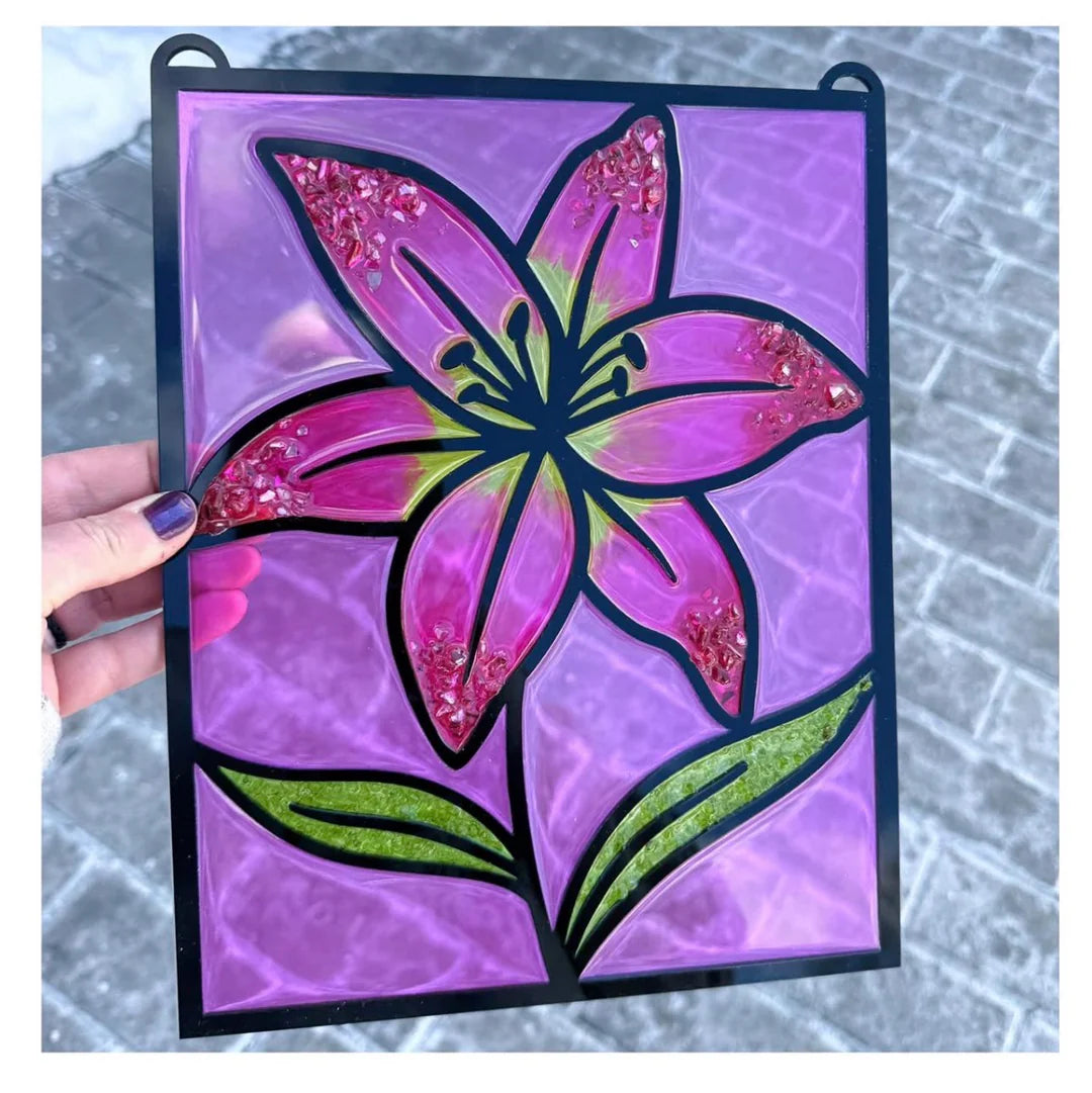 03/12/26 6:00pm Faux Stained Glass @ Ronkonkoma