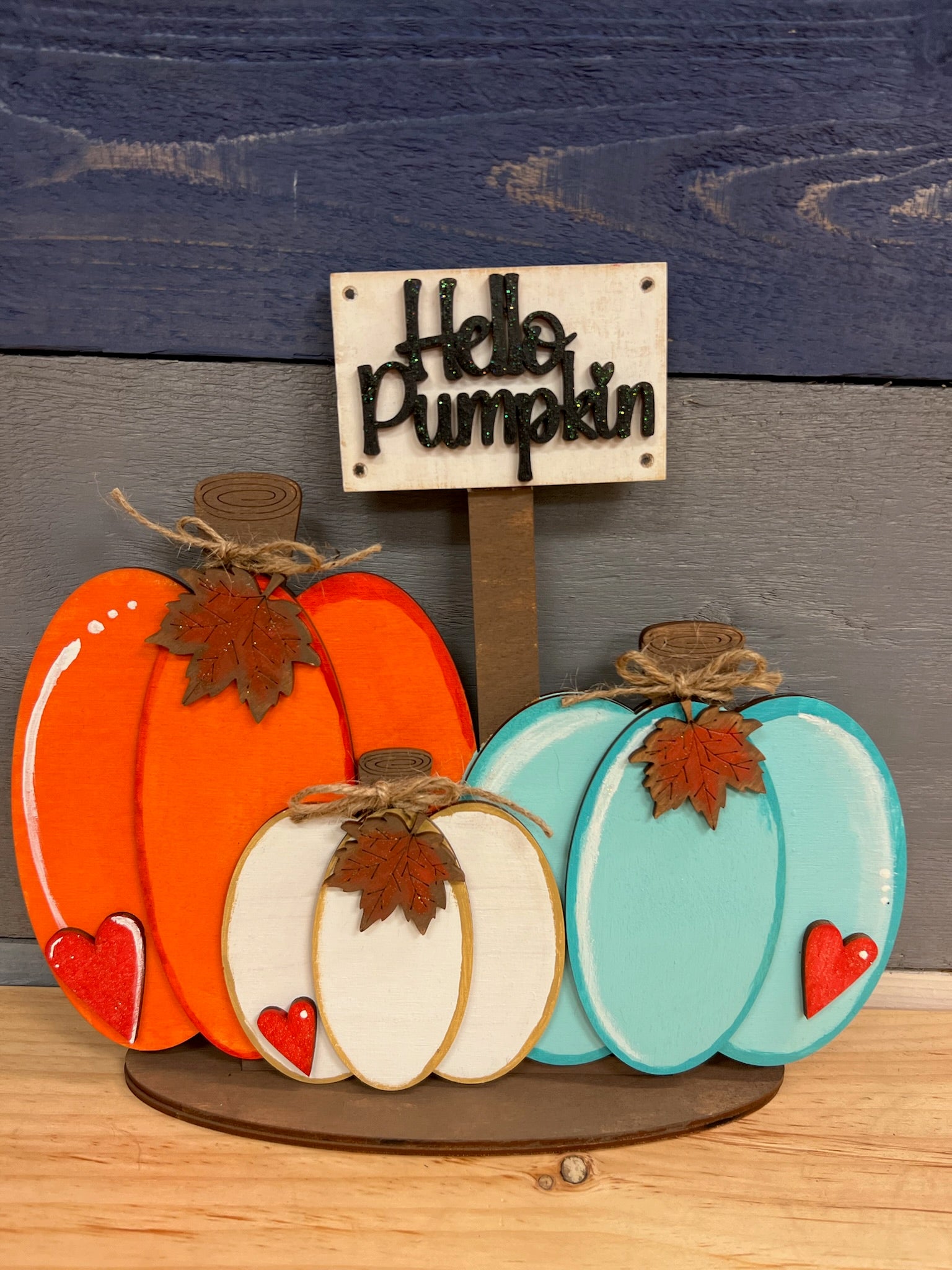 Hello Pumpkin Trio Tabletop