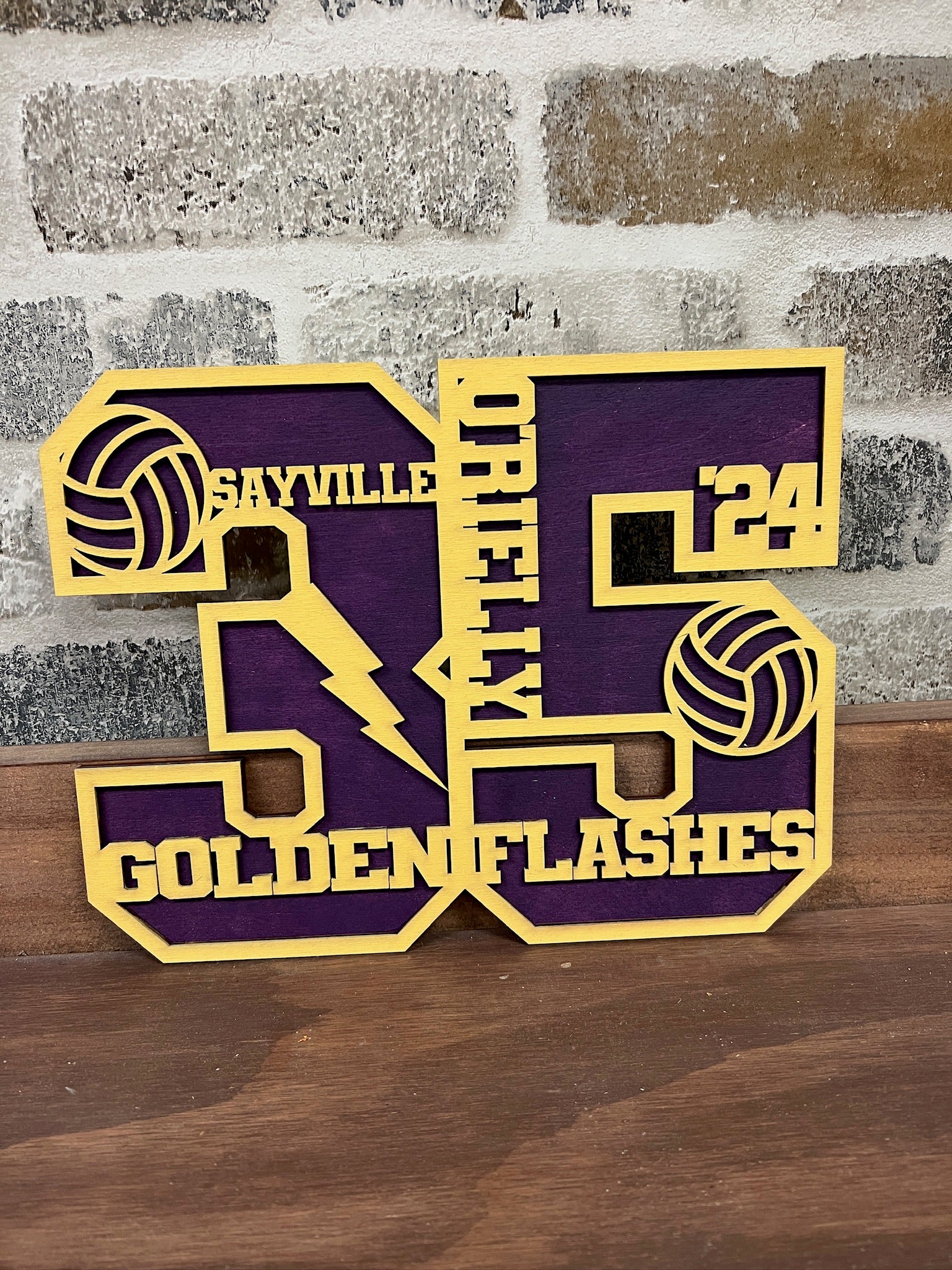Sports Number Art – Hammer & Stain Long Island