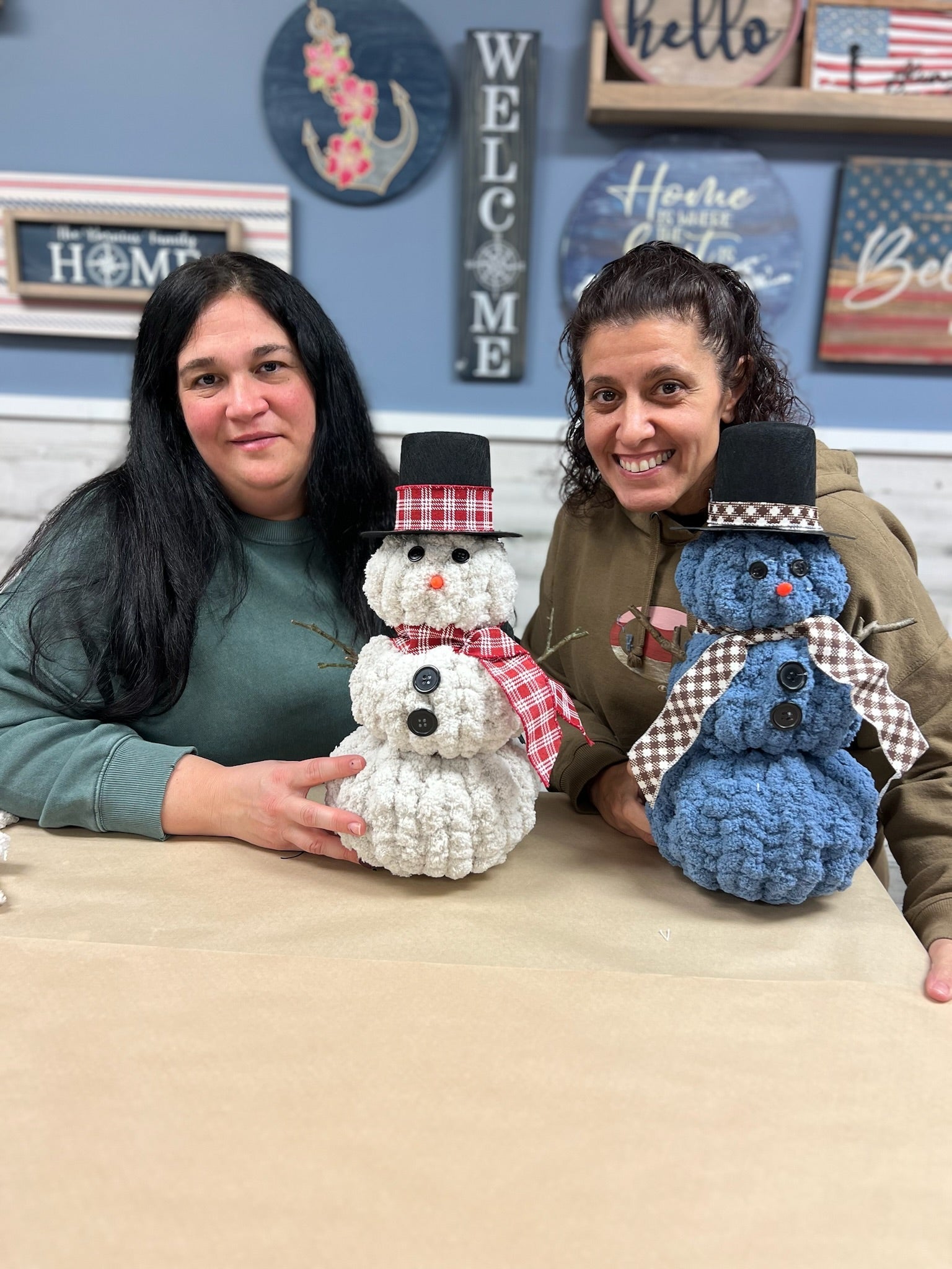 12/20/25 11:30am Cozy Knit Snowman