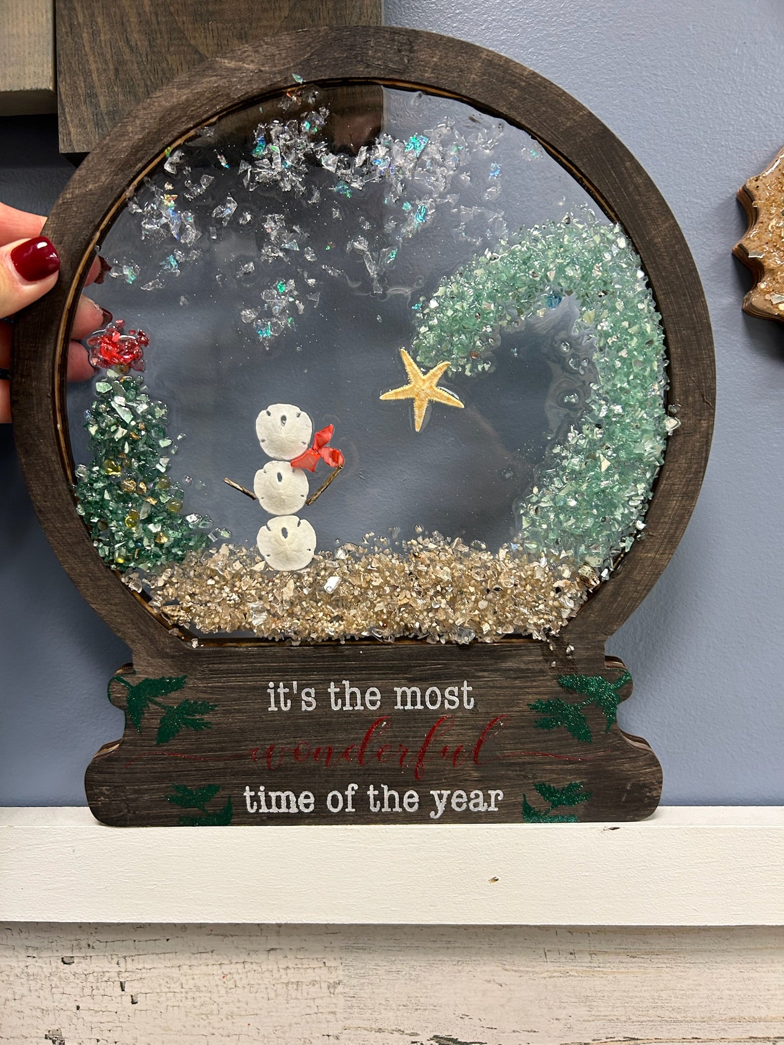 11/30/25 11:30am Crushed Glass Snow Globes & Trees @ Sayville